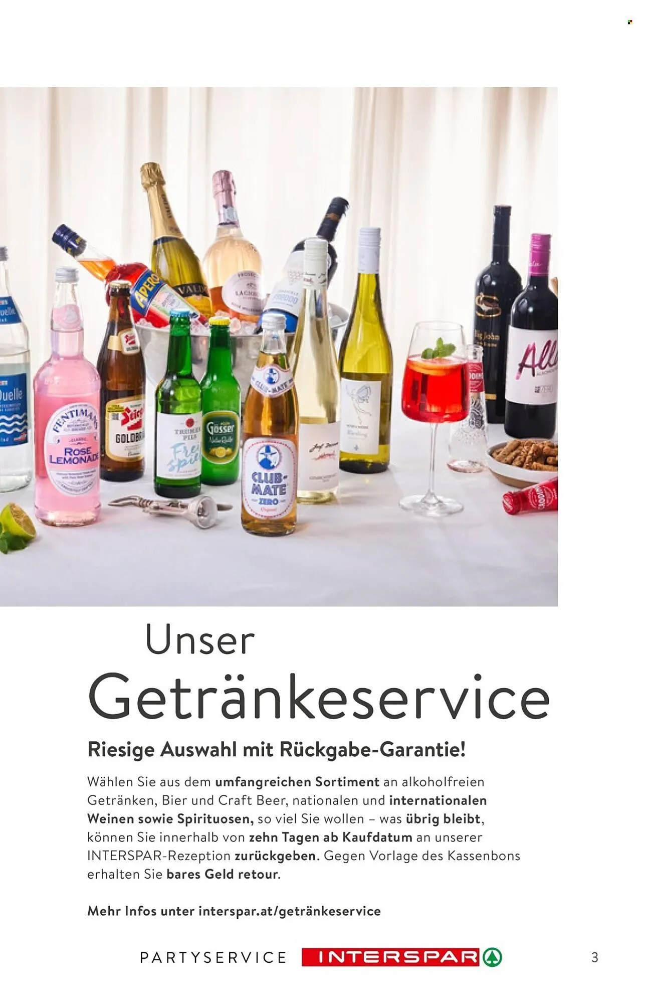 Interspar Flugblatt von 13. Oktober bis 3. Dezember 2025 - Flugblätt seite  3