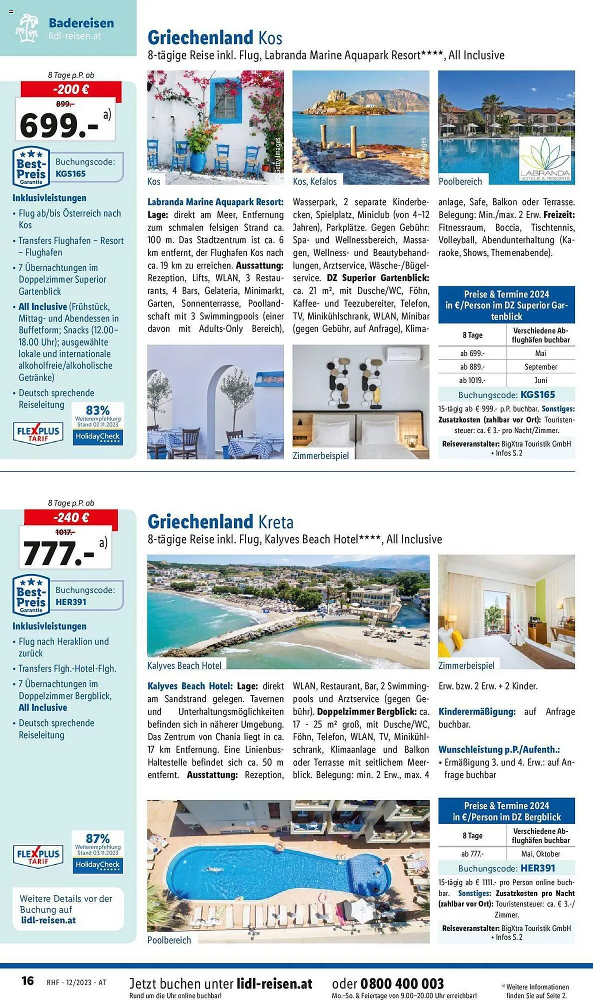 Lidl Flugblatt von 29. November bis 30. Dezember 2023 - Flugblätt seite  16