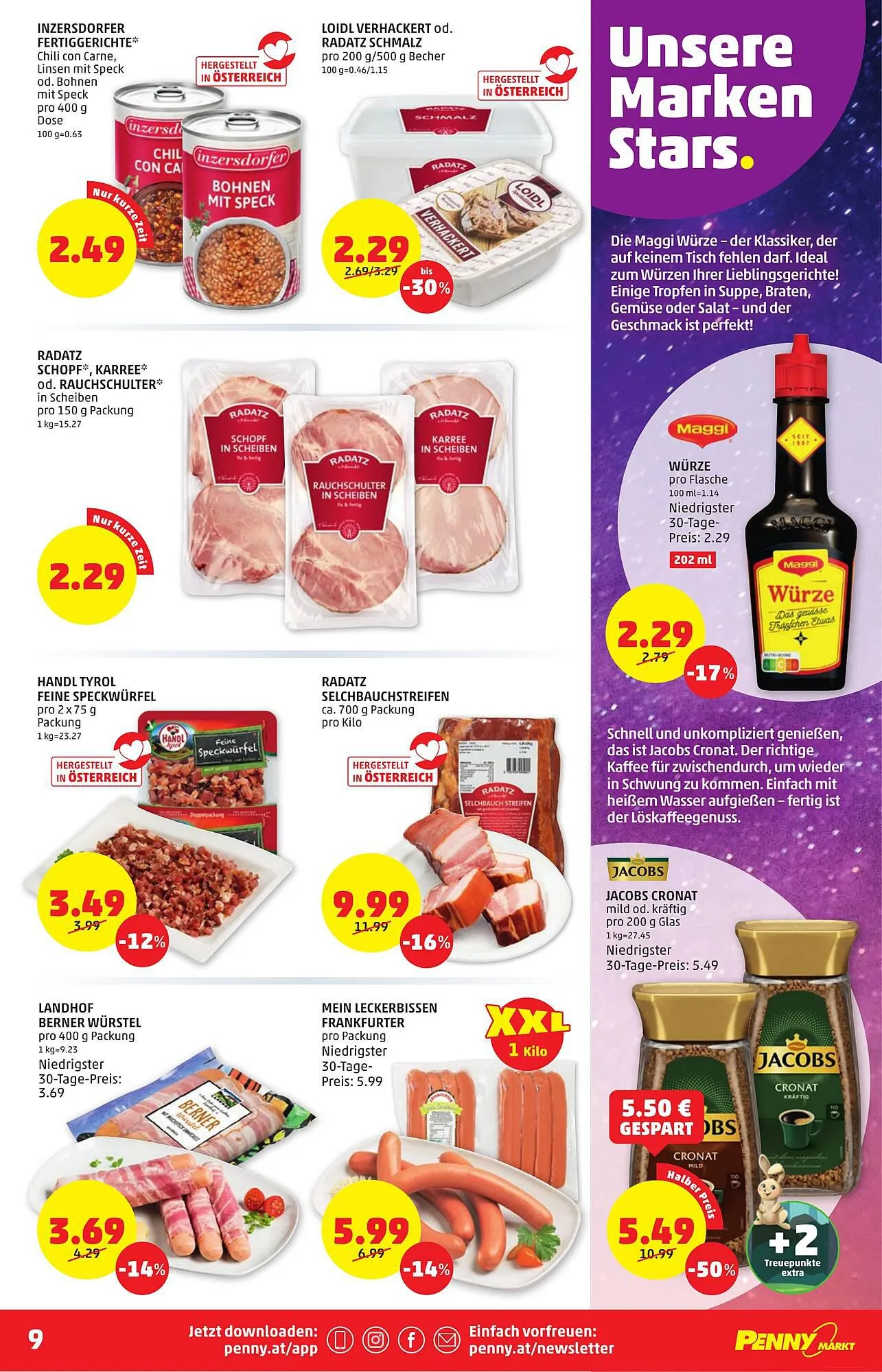 PENNY Flugblatt von 5. Oktober bis 11. Oktober 2023 - Flugblätt seite 9