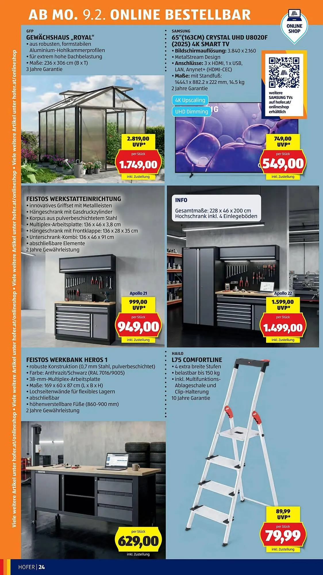 Hofer Flugblatt von 6. Februar bis 12. Februar 2026 - Flugblätt seite  28