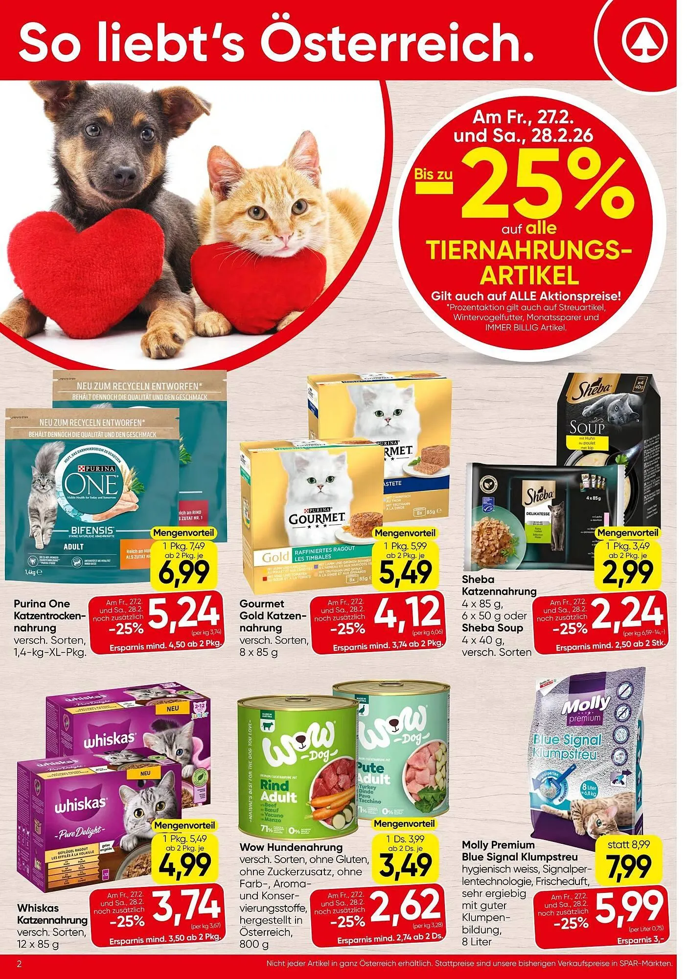 Spar Flugblatt von 26. Februar bis 11. März 2026 - Flugblätt seite  2