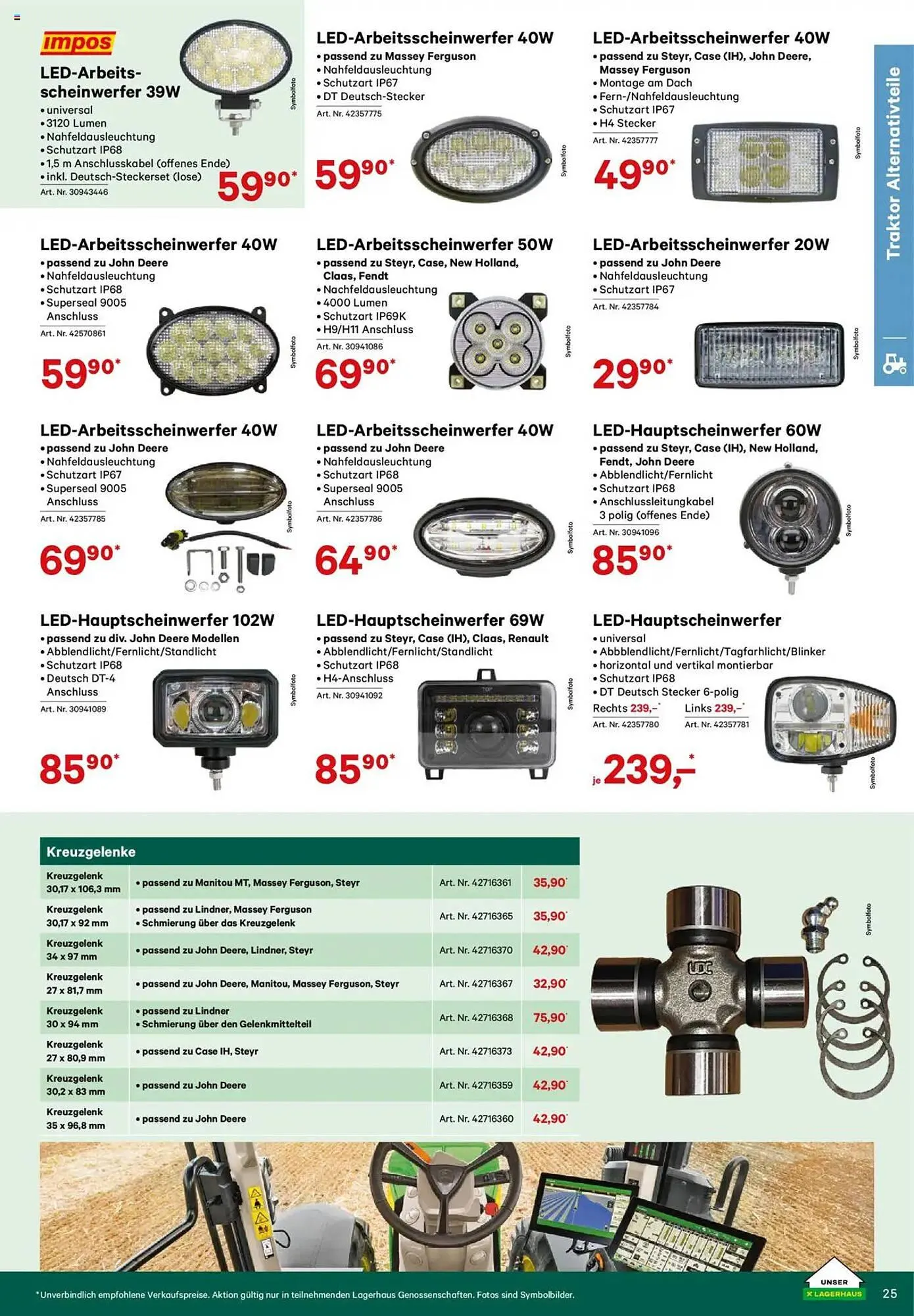 Lagerhaus Flugblatt von 1. Jänner bis 20. Februar 2025 - Flugblätt seite 25