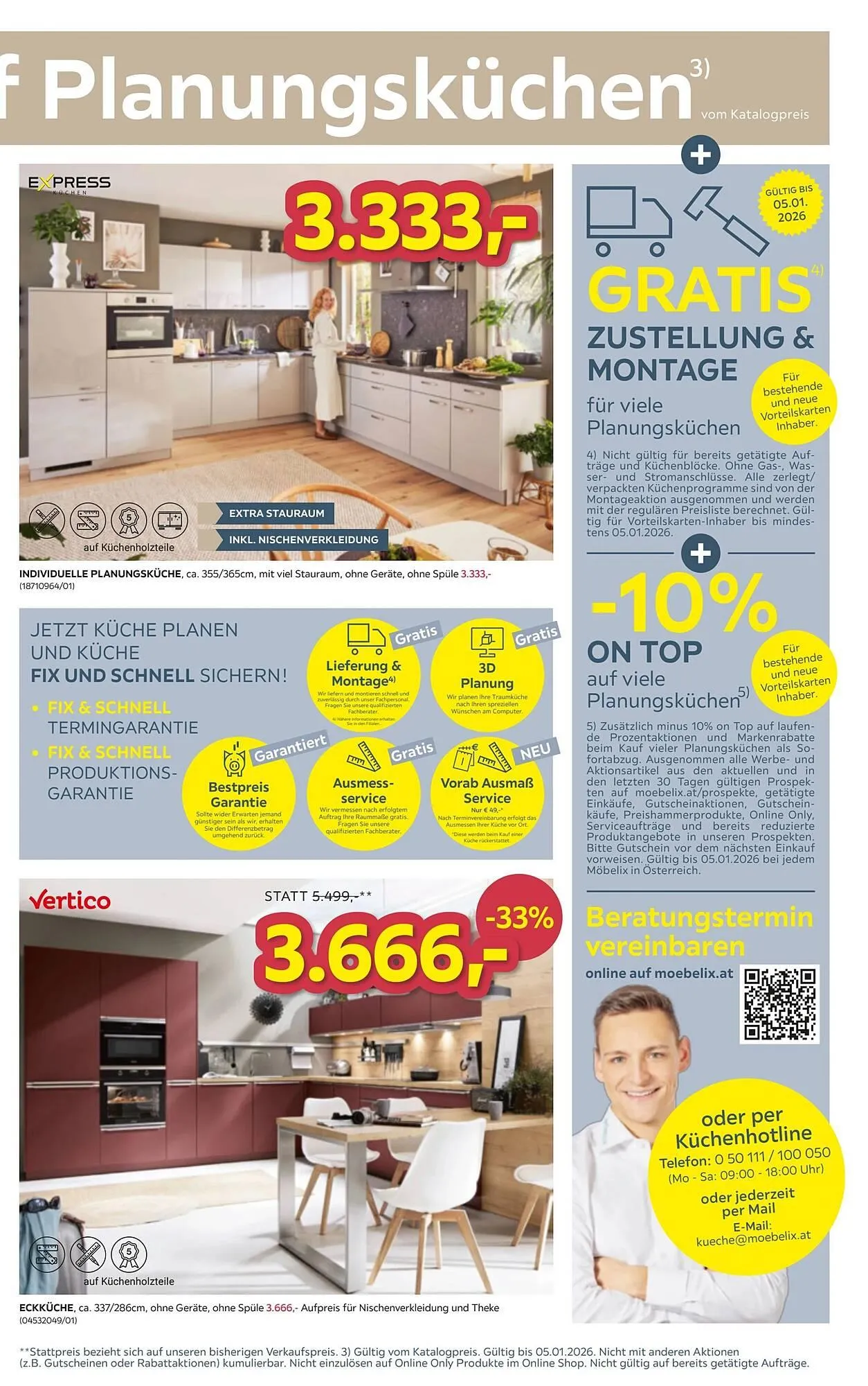Möbelix Prospekt von 22. Dezember bis 5. Jänner 2026 - Flugblätt seite  3