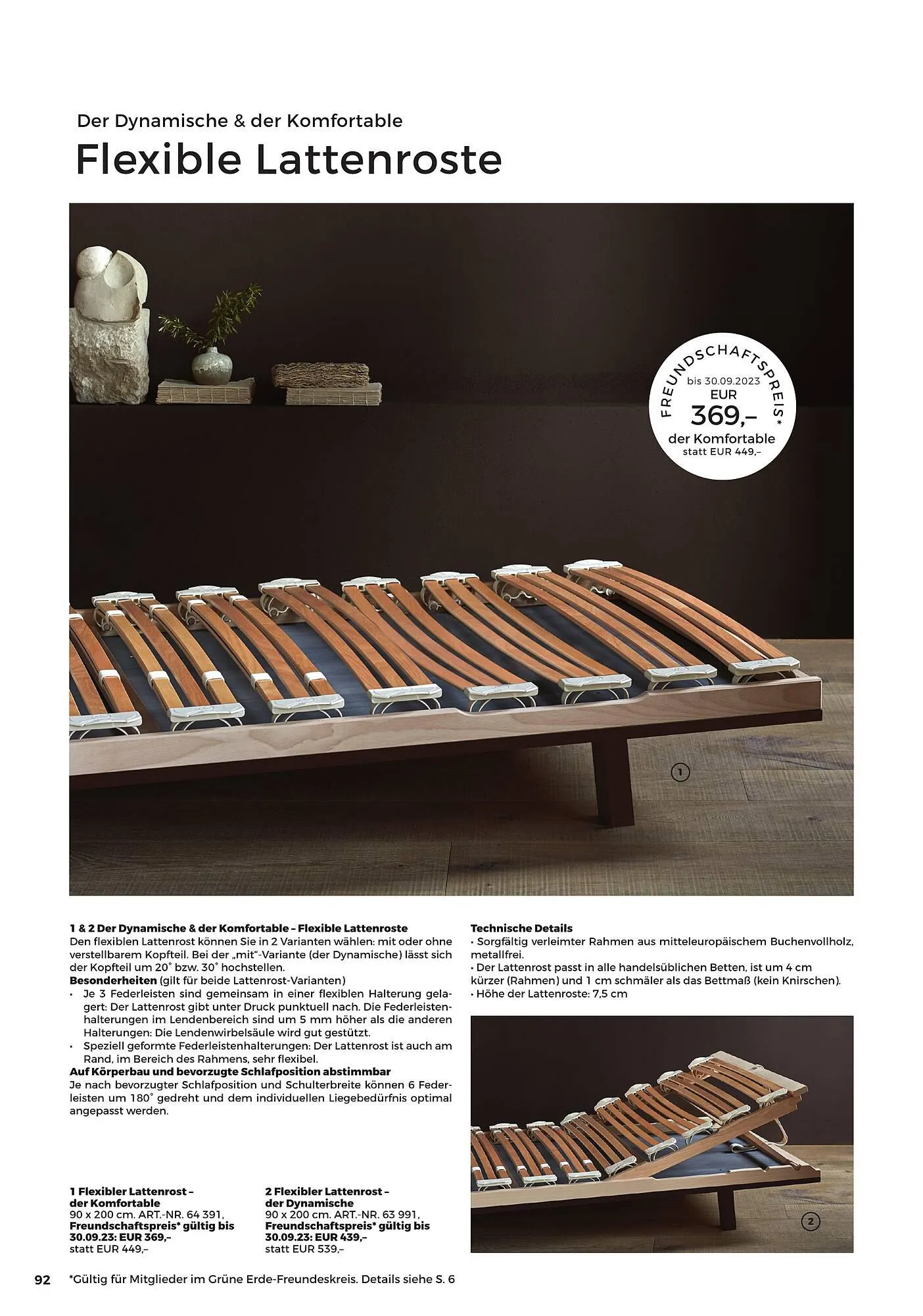 Grüne Erde Flugblatt von 27. September bis 28. Dezember 2024 - Flugblätt seite  90