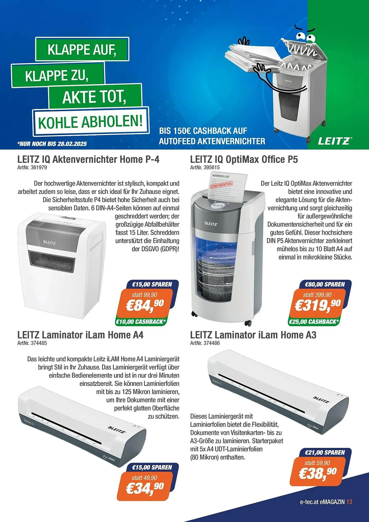 e-tec Flugblatt von 4. Februar bis 1. März 2025 - Flugblätt seite  13