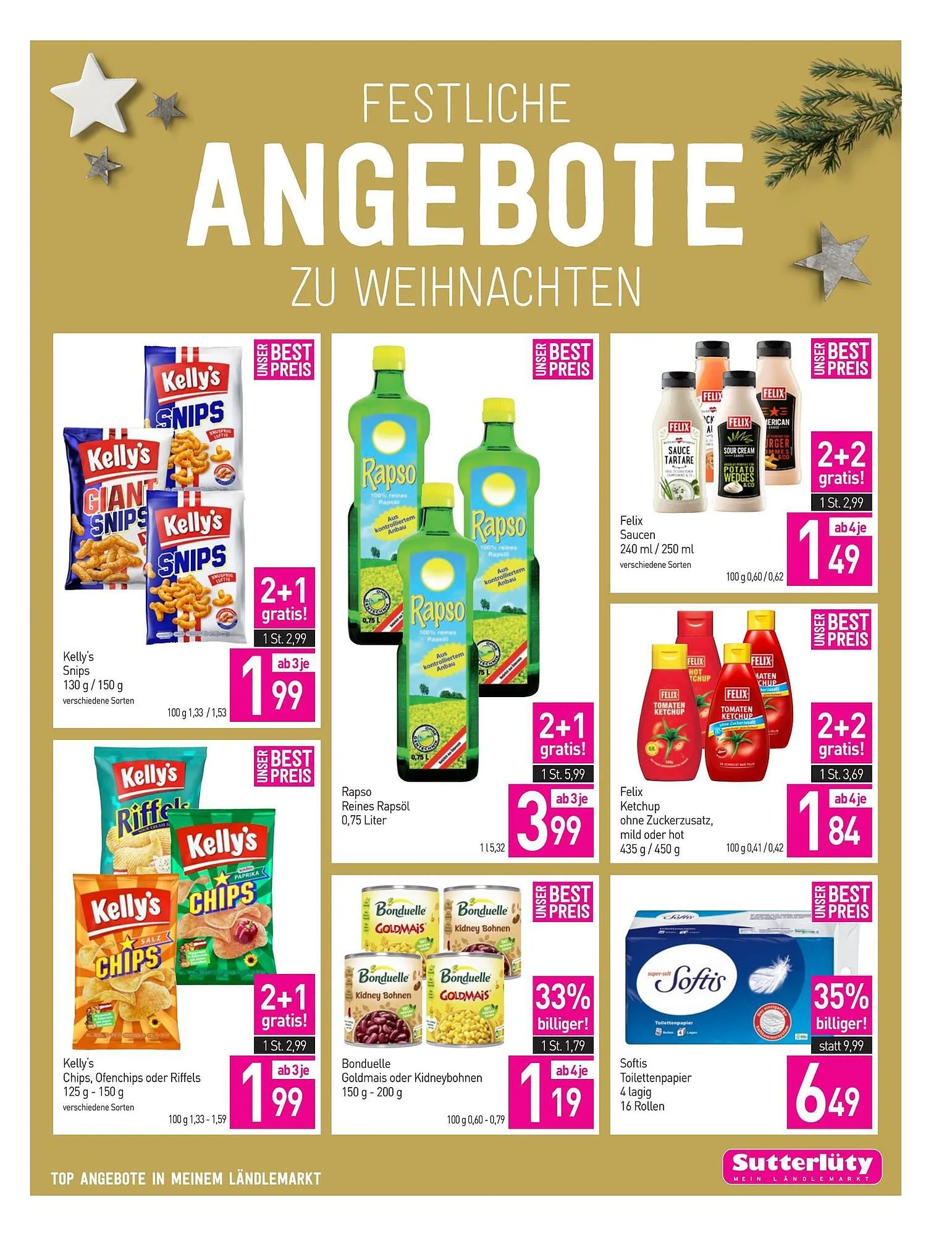 Sutterlüty Flugblatt von 11. Dezember bis 16. Dezember 2025 - Flugblätt seite 7