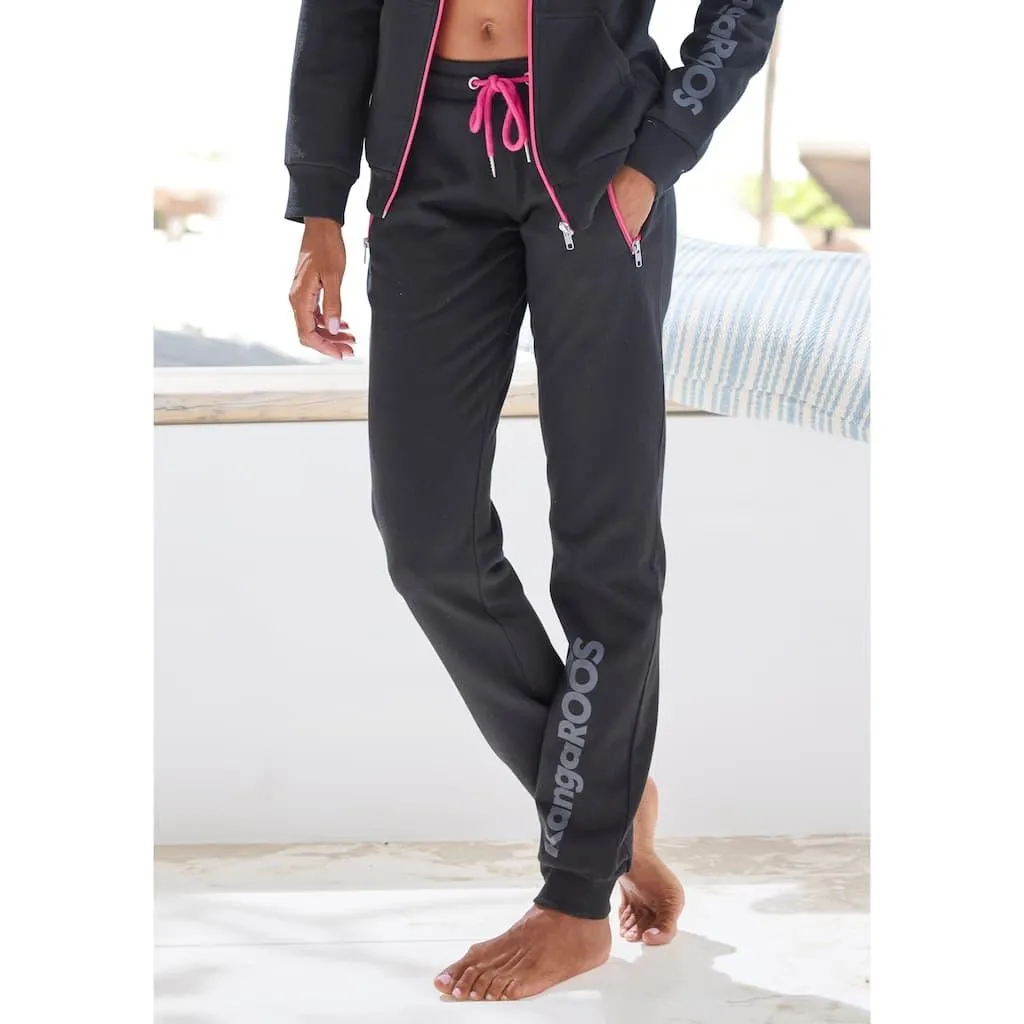 KangaROOS Sweathose mit kontrastfarbenen Details, Loungewear