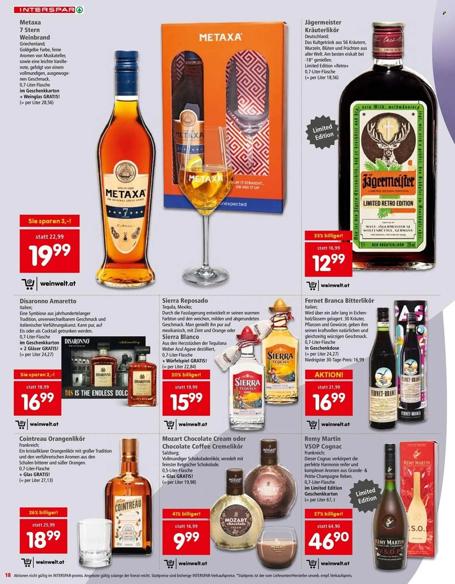 Interspar Flugblatt von 16. Oktober bis 24. Dezember 2025 - Flugblätt seite  18