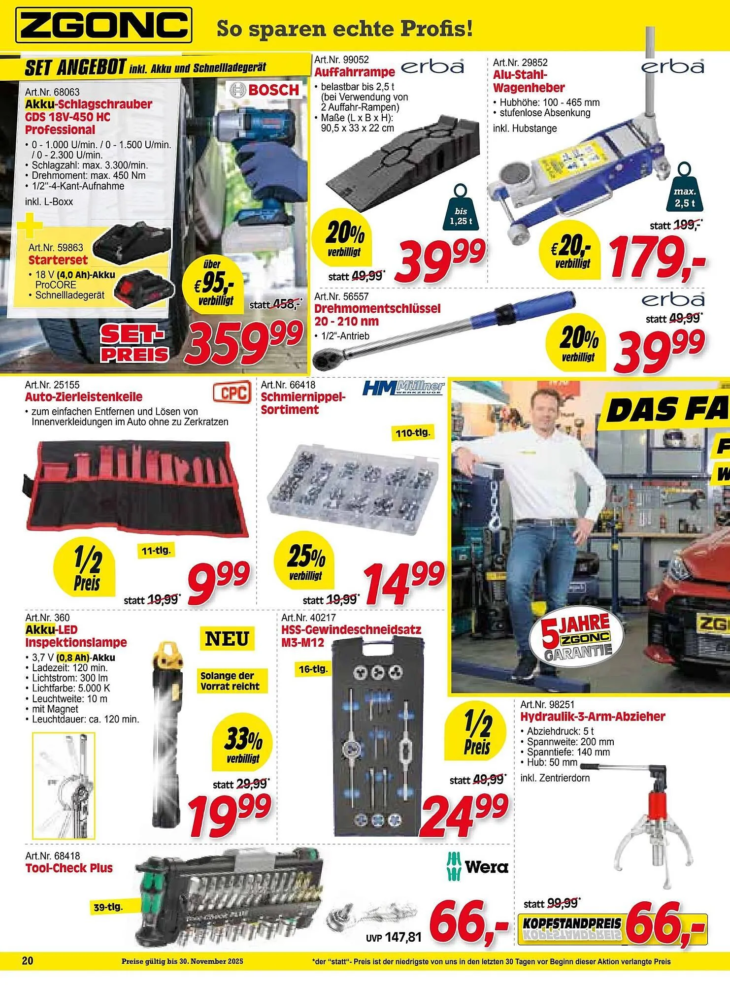 Zgonc Flugblatt von 13. November bis 30. November 2025 - Flugblätt seite  20