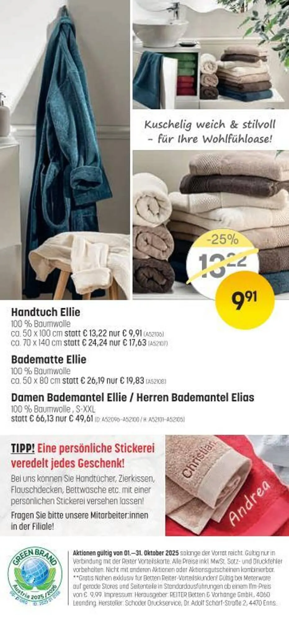 Reiter Flugblatt von 1. Oktober bis 31. Oktober 2025 - Flugblätt seite  5