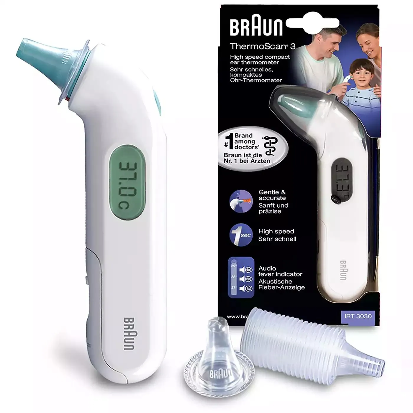 ThermoScan® 3 Infrarot-Ohrthermometer
