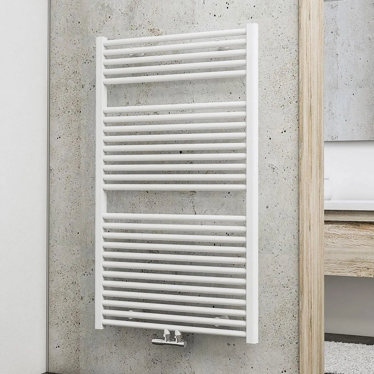 Schulte Design-Heizkörper München 1215 x 750 mm Mittenanschluss