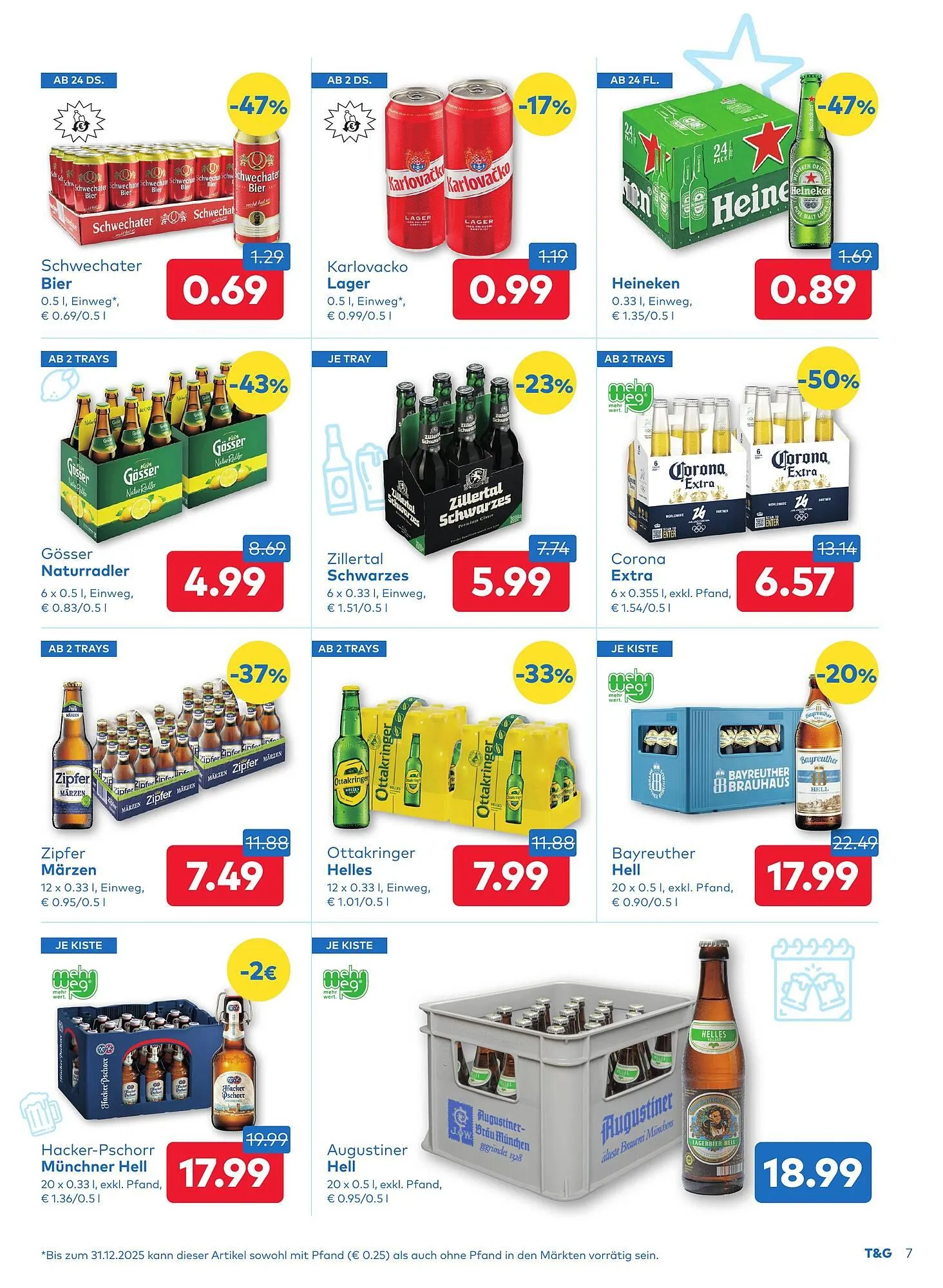 T&G Flugblatt von 6. November bis 19. November 2025 - Flugblätt seite 7