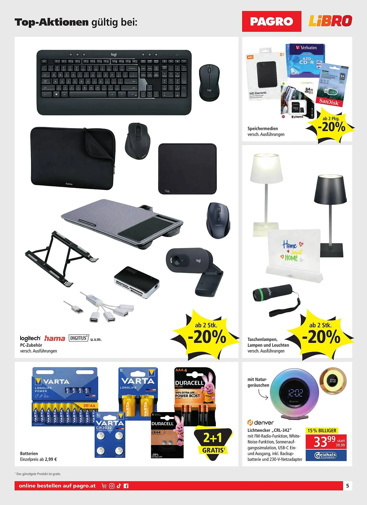 Pagro Diskont Flugblatt von 8. Jänner bis 14. Jänner 2026 - Flugblätt seite  5