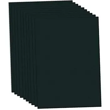 Fotokarton, schwarz, 50 x 70 cm, 10 Blatt