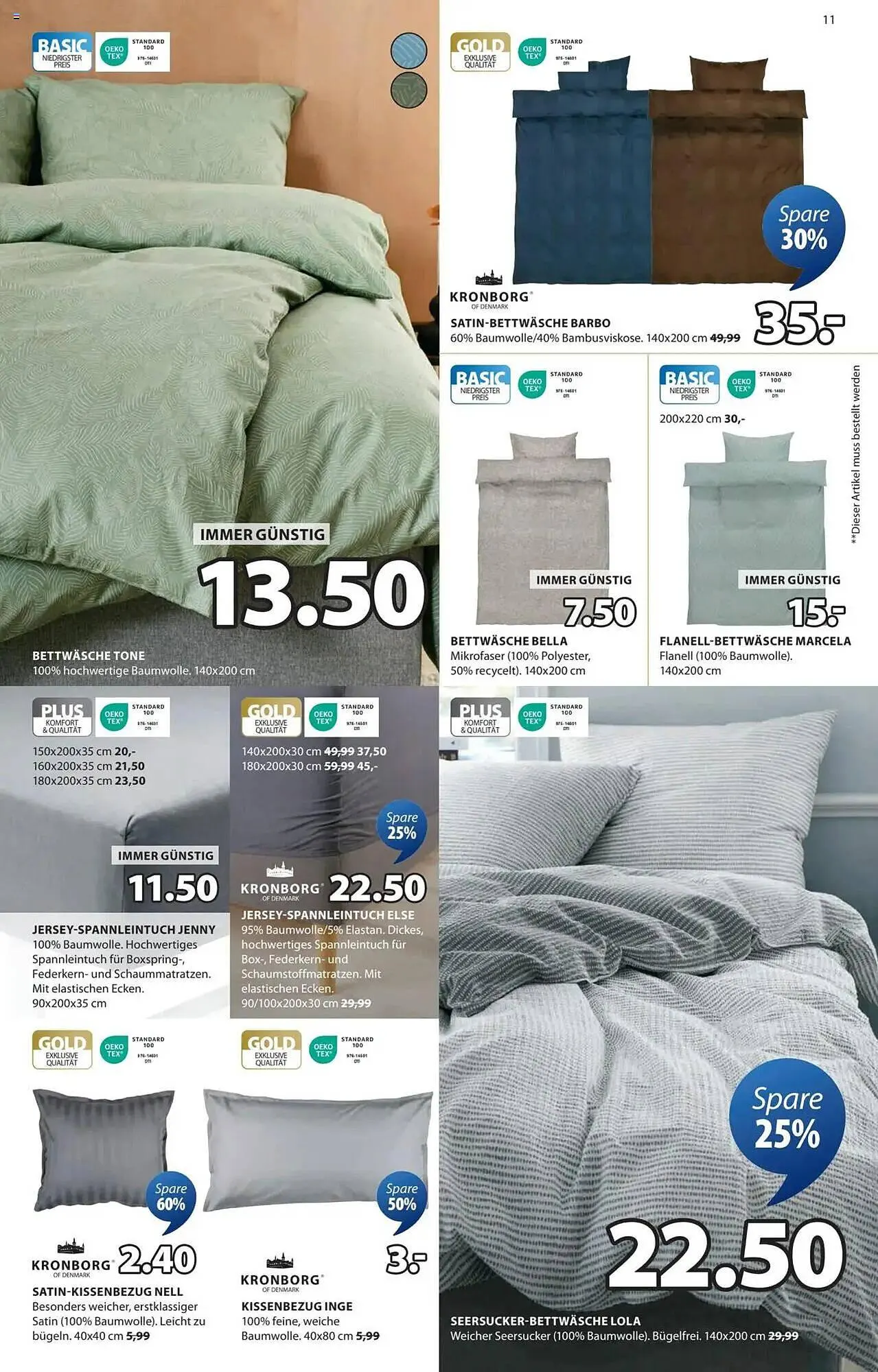 JYSK Flugblatt von 22. Jänner bis 11. Februar 2025 - Flugblätt seite 11