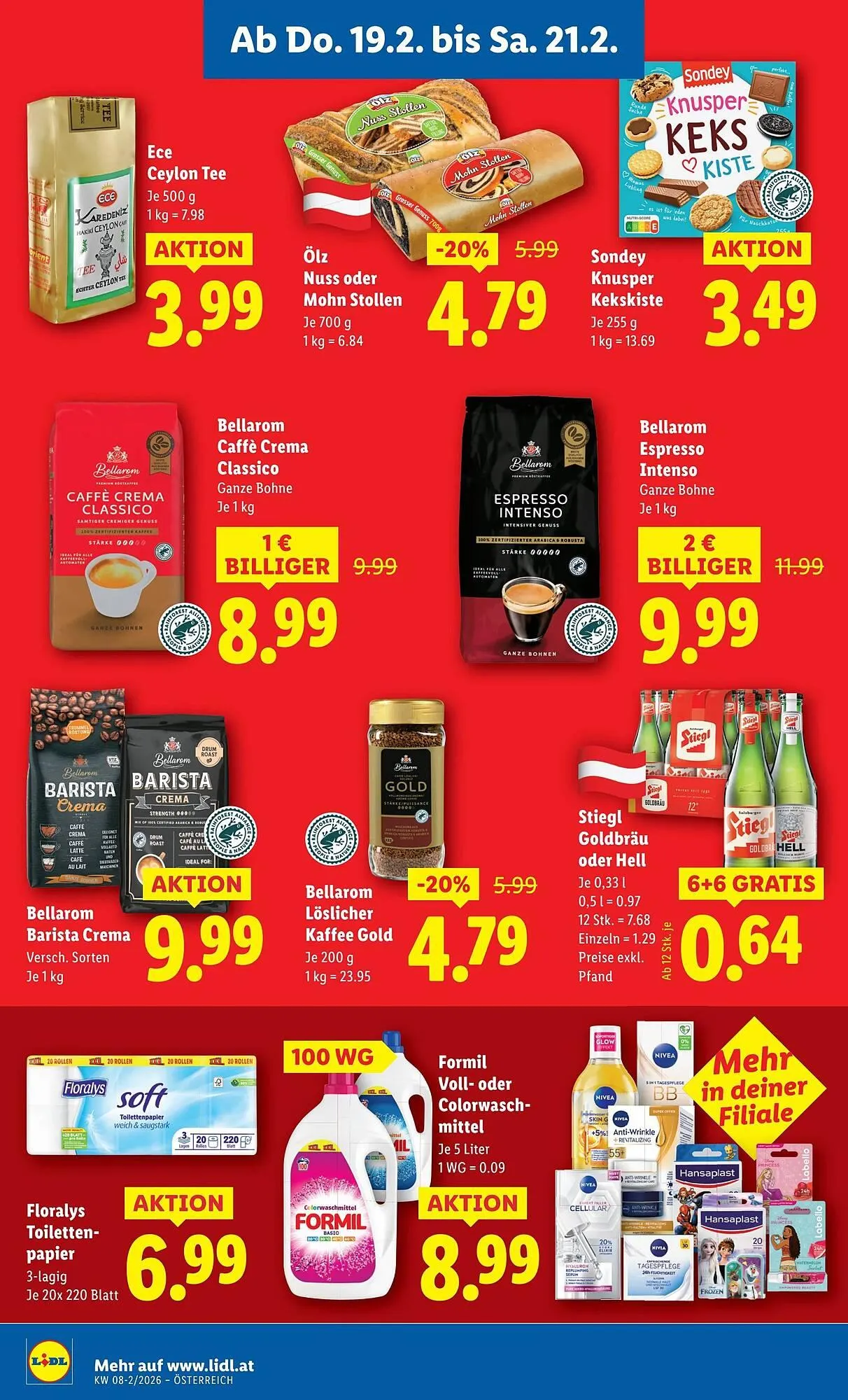 Lidl Flugblatt von 19. Februar bis 26. Februar 2026 - Flugblätt seite  16