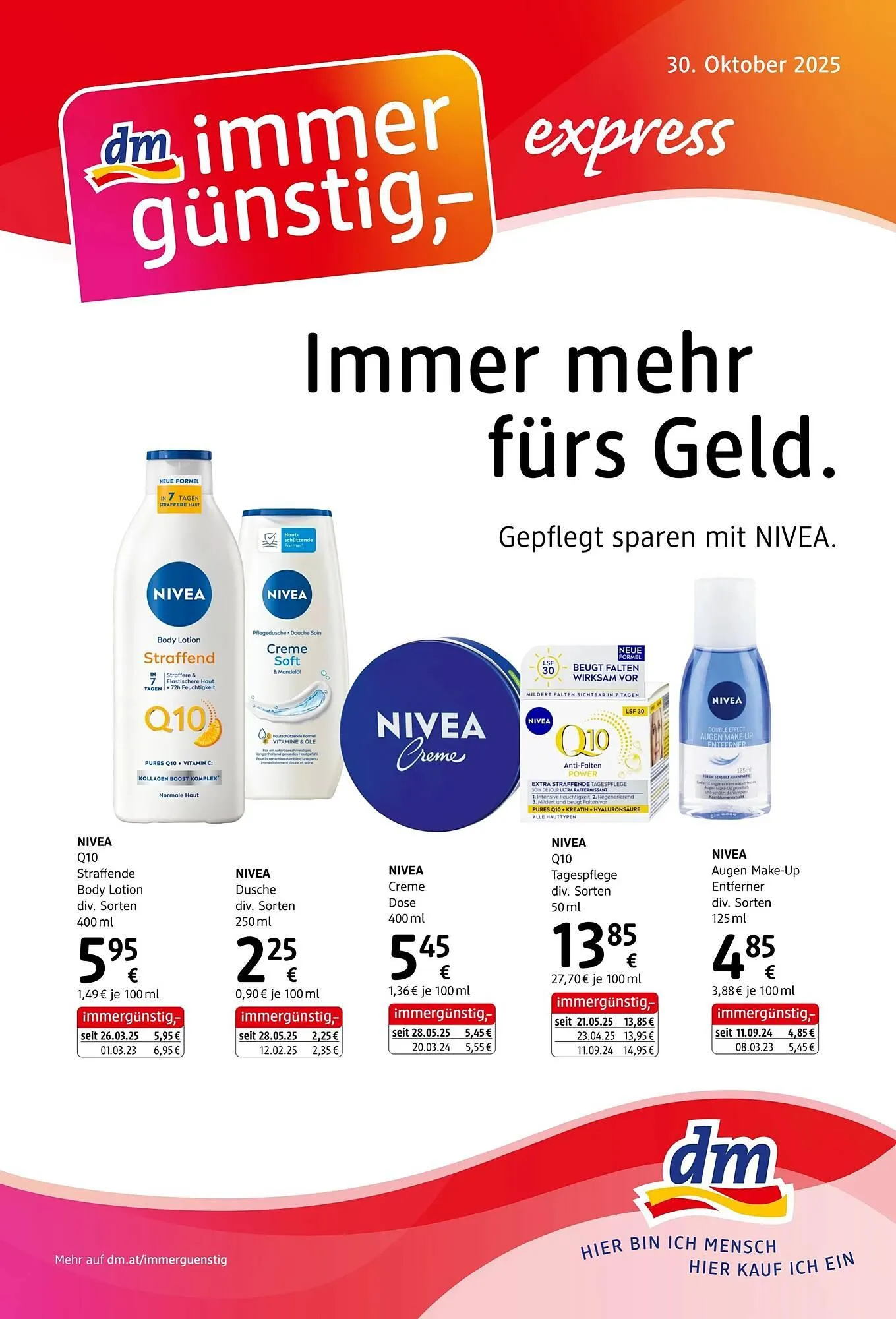 Dm Flugblatt von 30. Oktober bis 27. November 2025 - Flugblätt seite  1