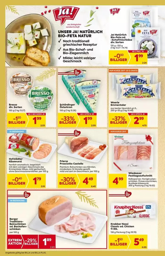 BILLA PLUS Flugblatt von 28. November bis 12. Dezember 2024 - Flugblätt seite 8