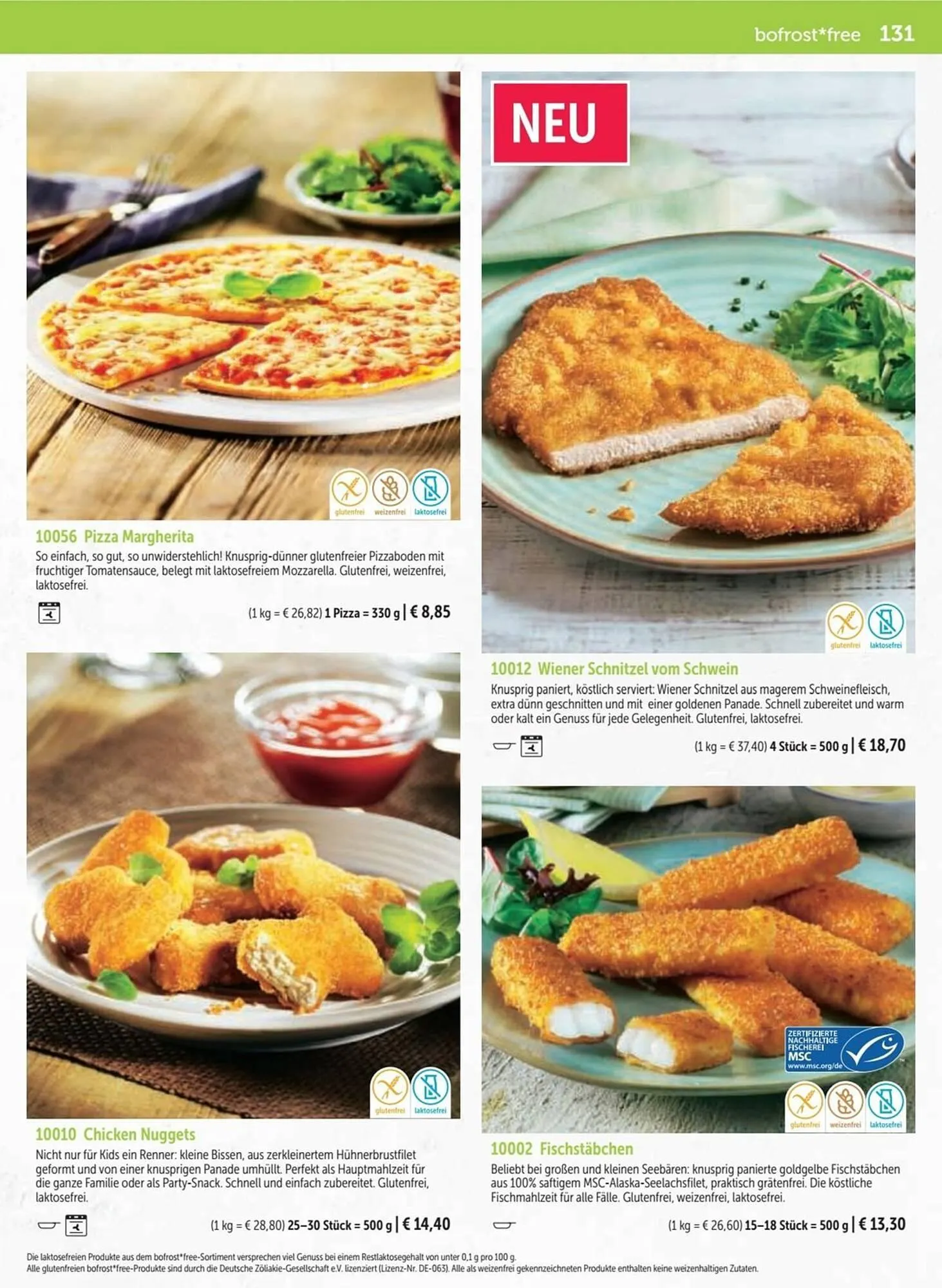 Bofrost Katalog von 13. September bis 6. März 2026 - Flugblätt seite 131