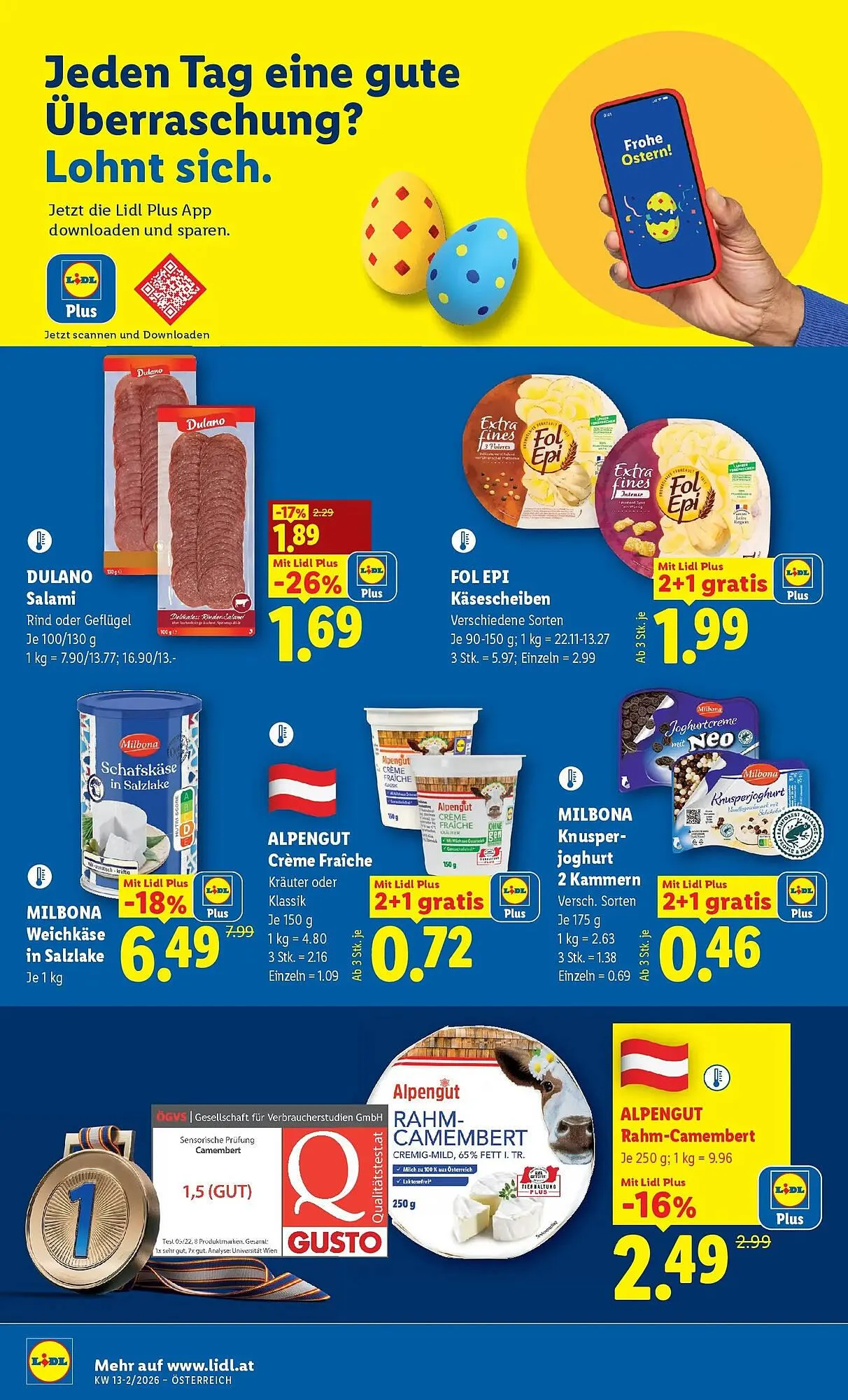 Lidl Flugblatt von 26. März bis 1. April 2026 - Flugblätt seite 16