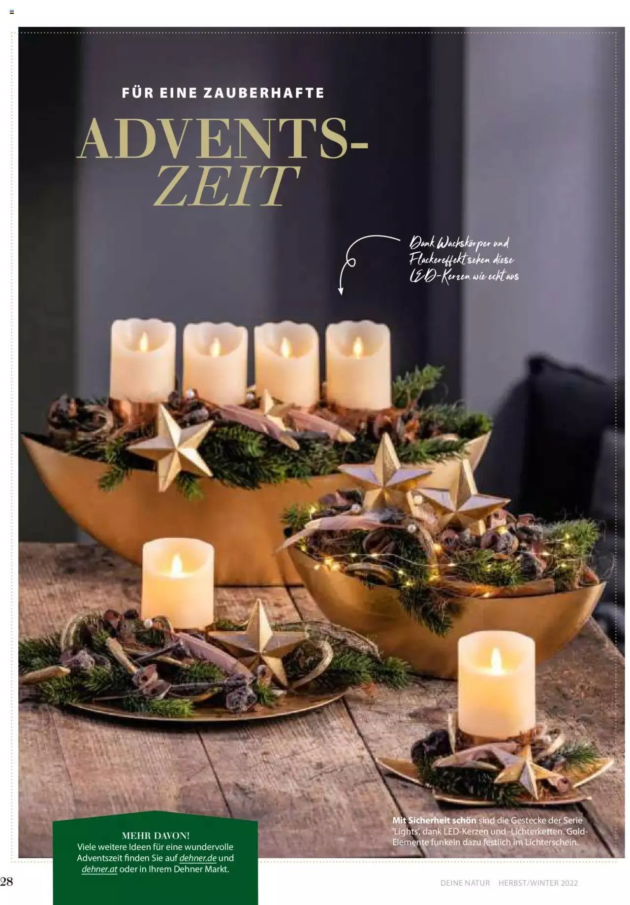 Dehner Flugblatt von 10. Oktober bis 31. Dezember 2023 - Flugblätt seite  28
