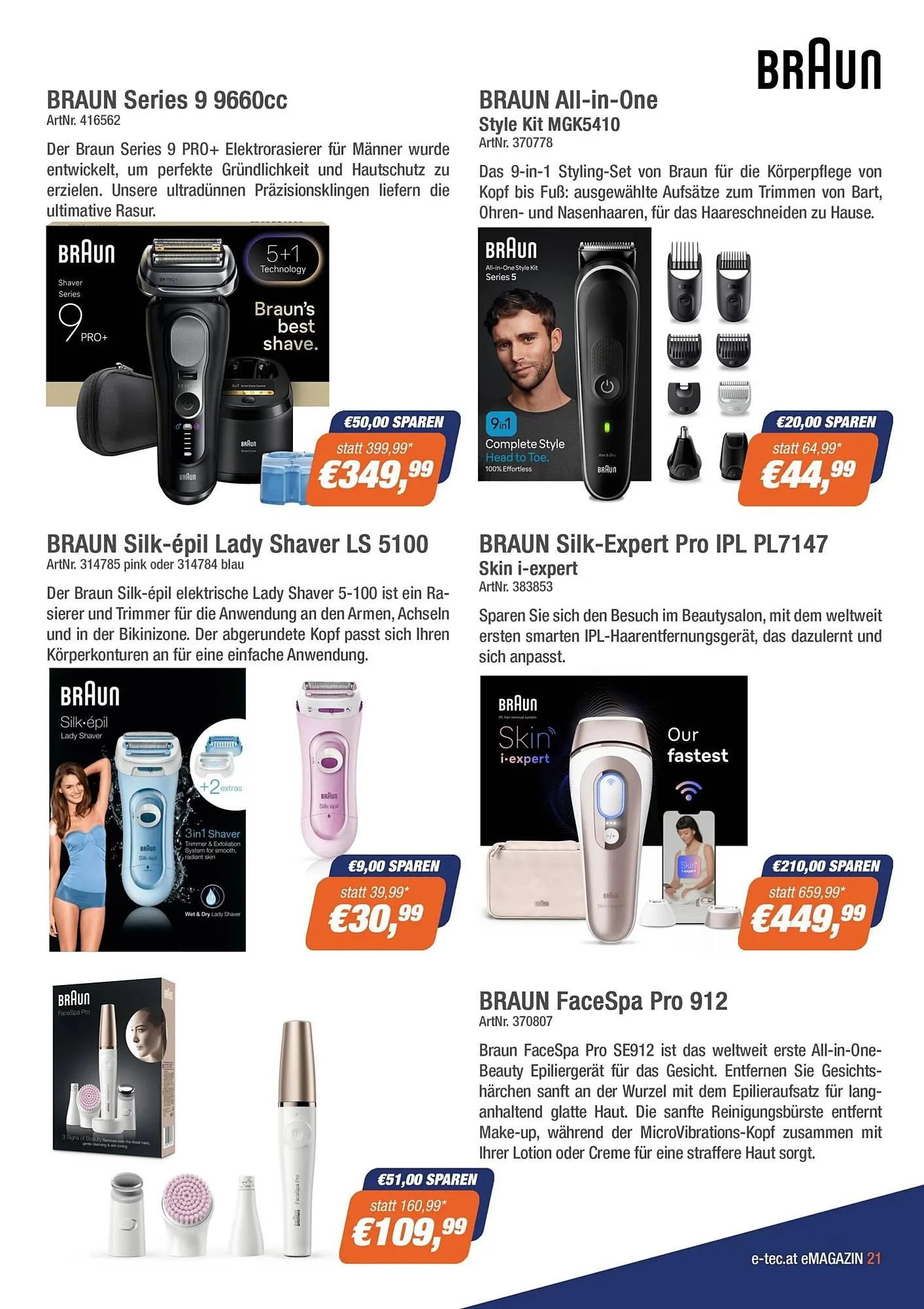 E-tec Flugblatt von 1. April bis 30. April 2026 - Flugblätt seite  21