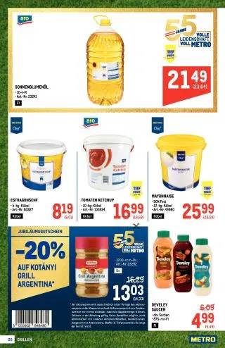 METRO Flugblatt Food - Profi von 11. Juni bis 24. Juni 2026 - Flugblätt seite 20