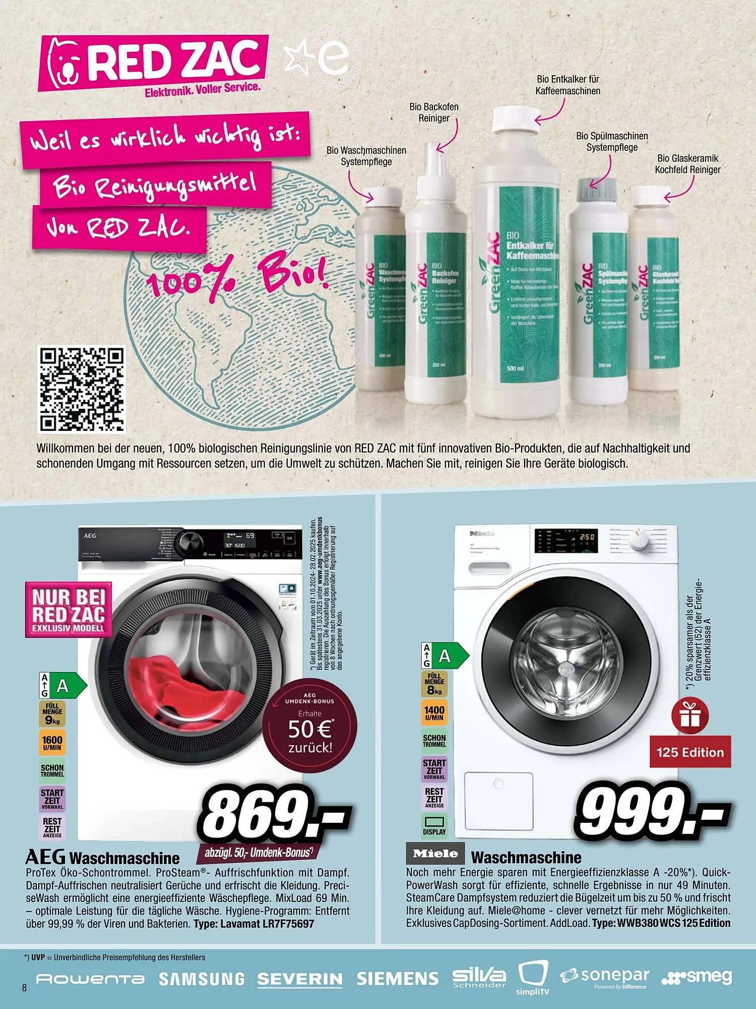 Red Zac Flugblatt von 29. Jänner bis 16. Februar 2025 - Flugblätt seite 8