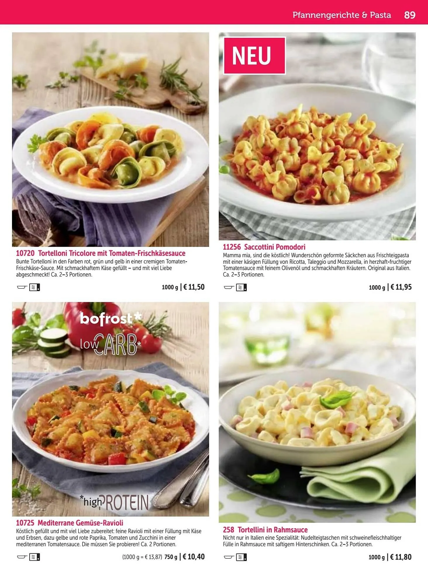 Bofrost Flugblatt von 1. März bis 31. August 2023 - Flugblätt seite  89