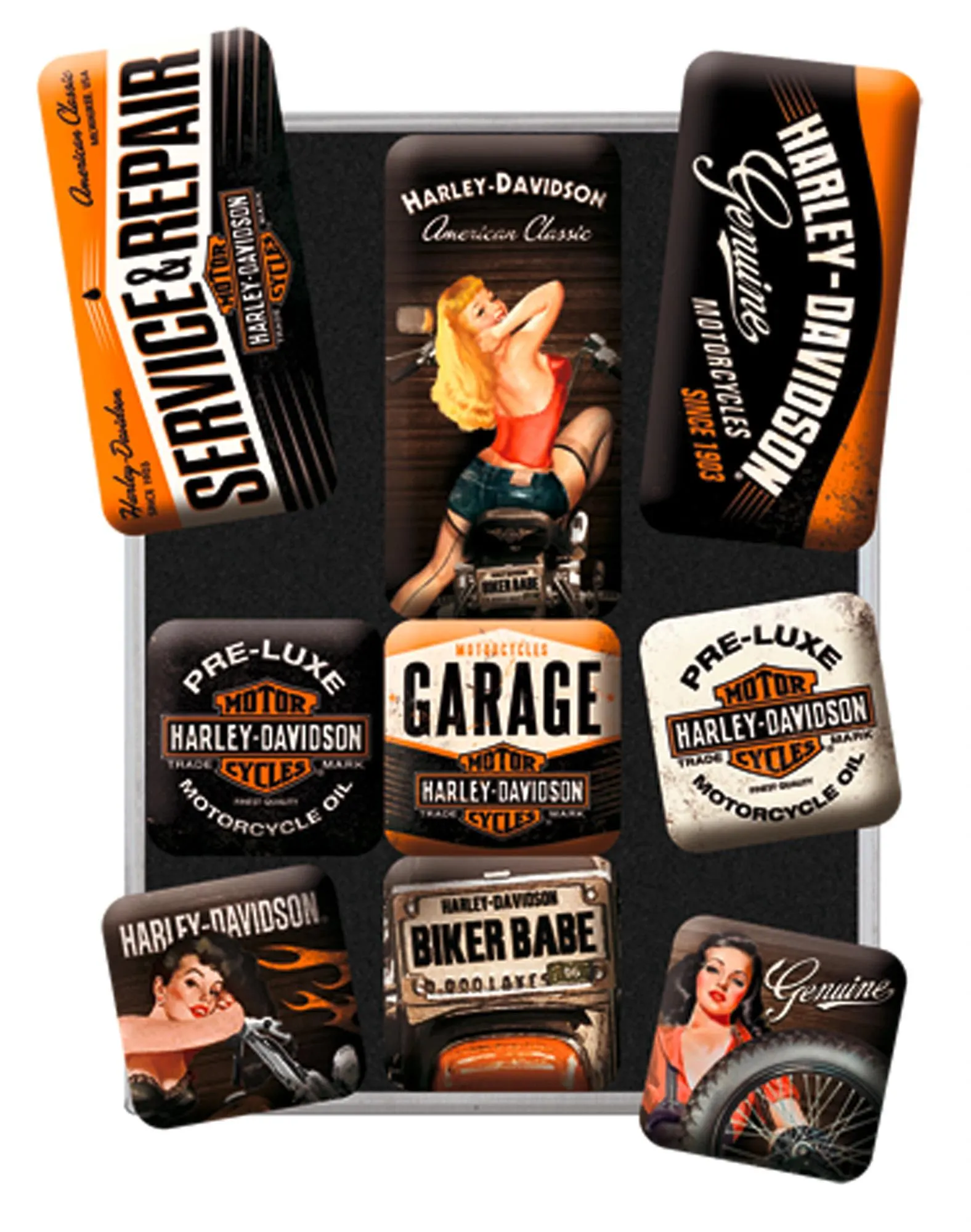 MAGNETSET H-D *GARAGE*