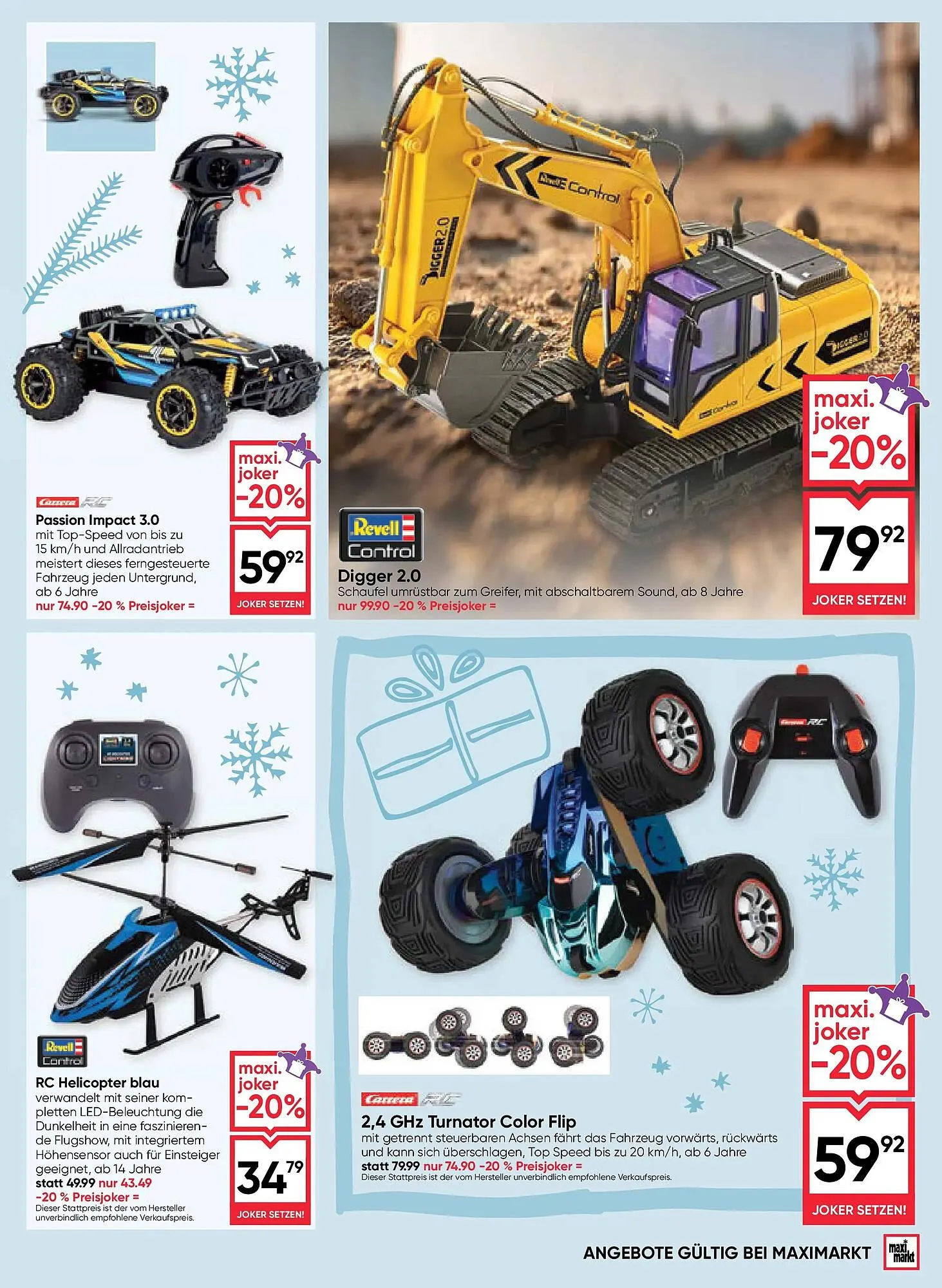 Maximarkt Flugblatt von 30. Oktober bis 24. Dezember 2025 - Flugblätt seite  37