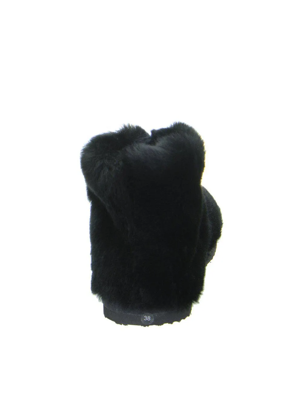 Damen Hausschuh Cosy schwarz