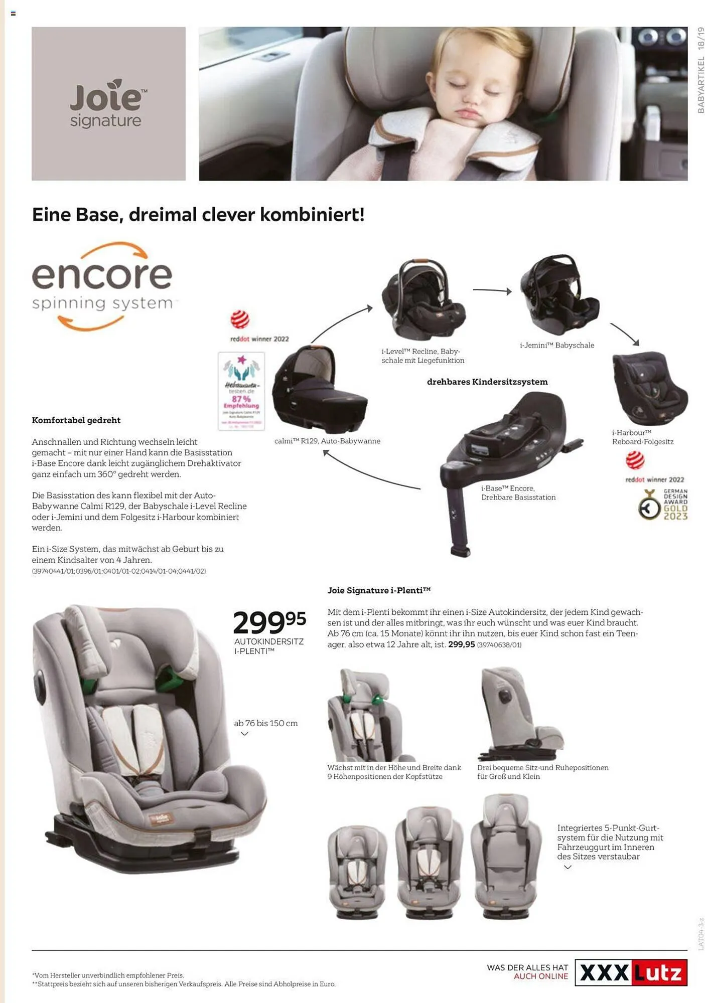 XXXLutz Flugblatt von 18. April bis 31. Dezember 2023 - Flugblätt seite  19