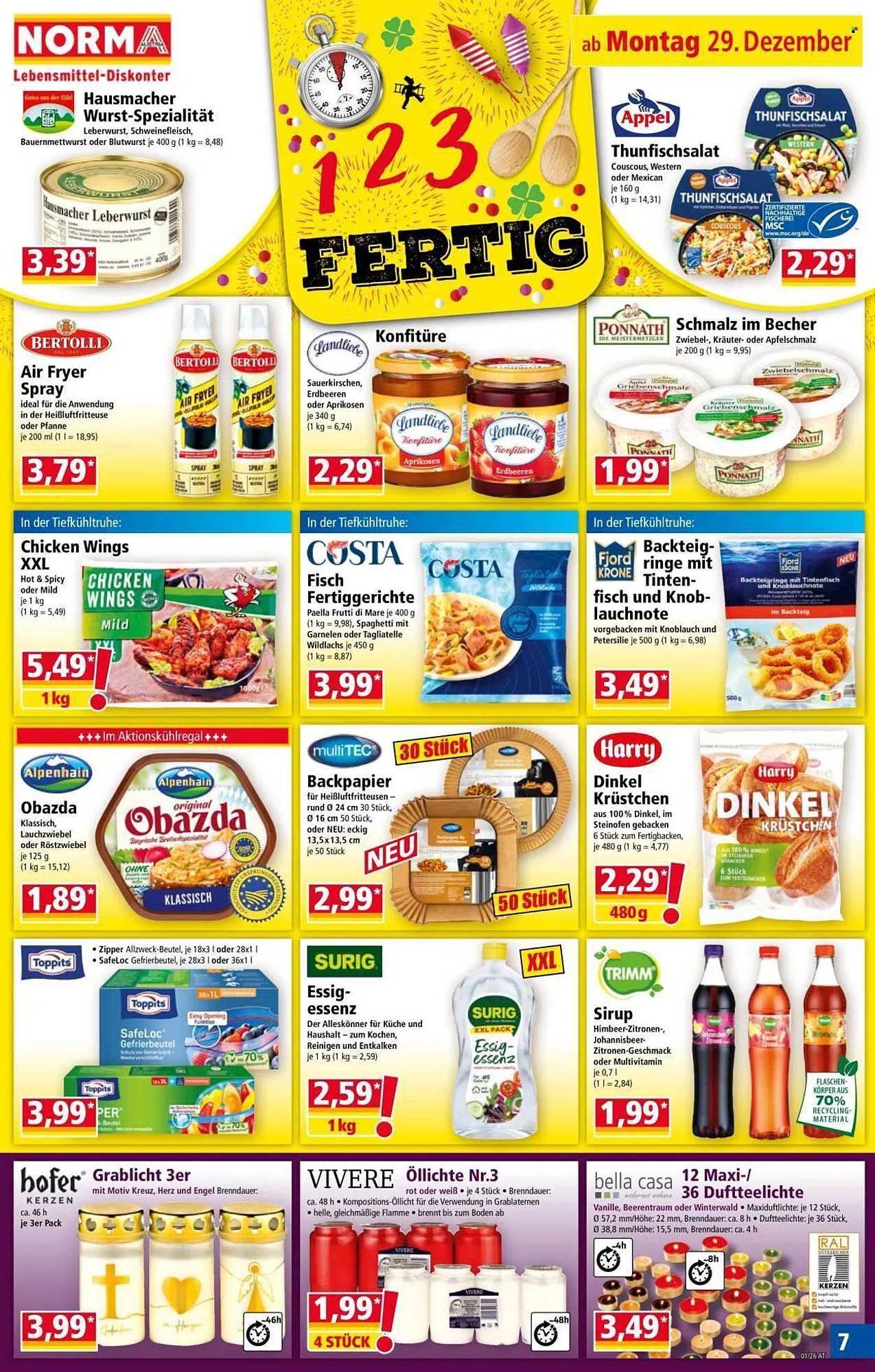 Norma Prospekt von 21. Dezember bis 29. Dezember 2025 - Flugblätt seite  7