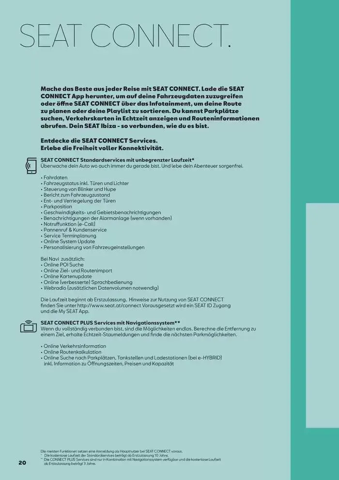 Seat Ibiza von 4. Februar bis 26. Jänner 2026 - Flugblätt seite  20