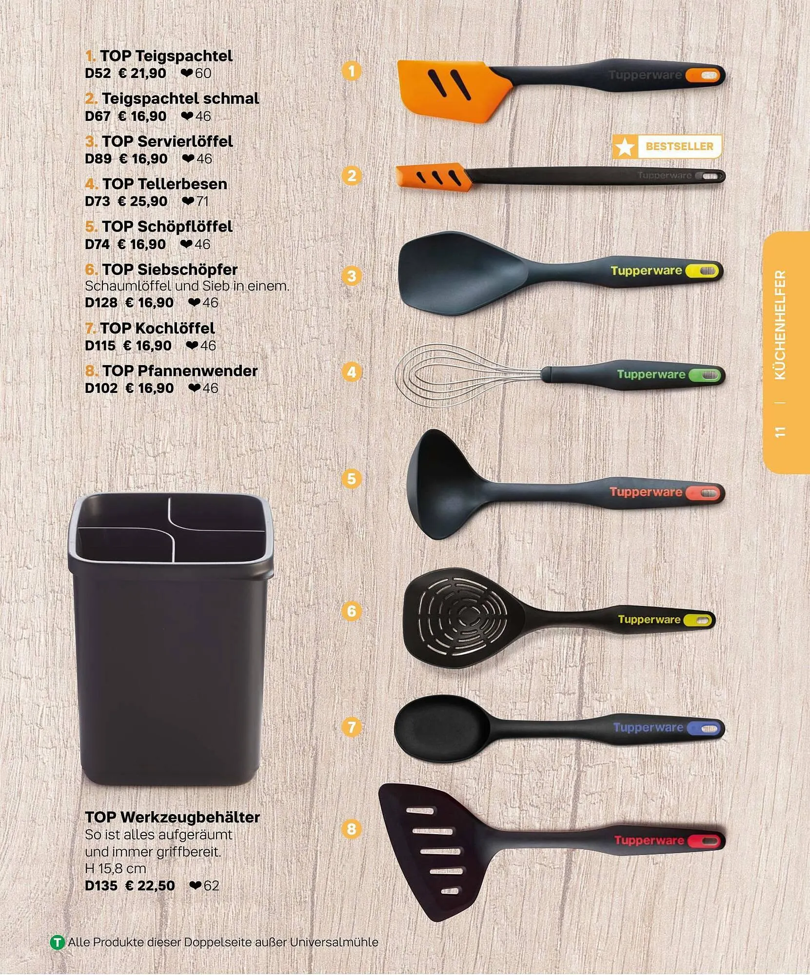 Tupperware Flugblatt von 6. März bis 31. August 2023 - Flugblätt seite 11