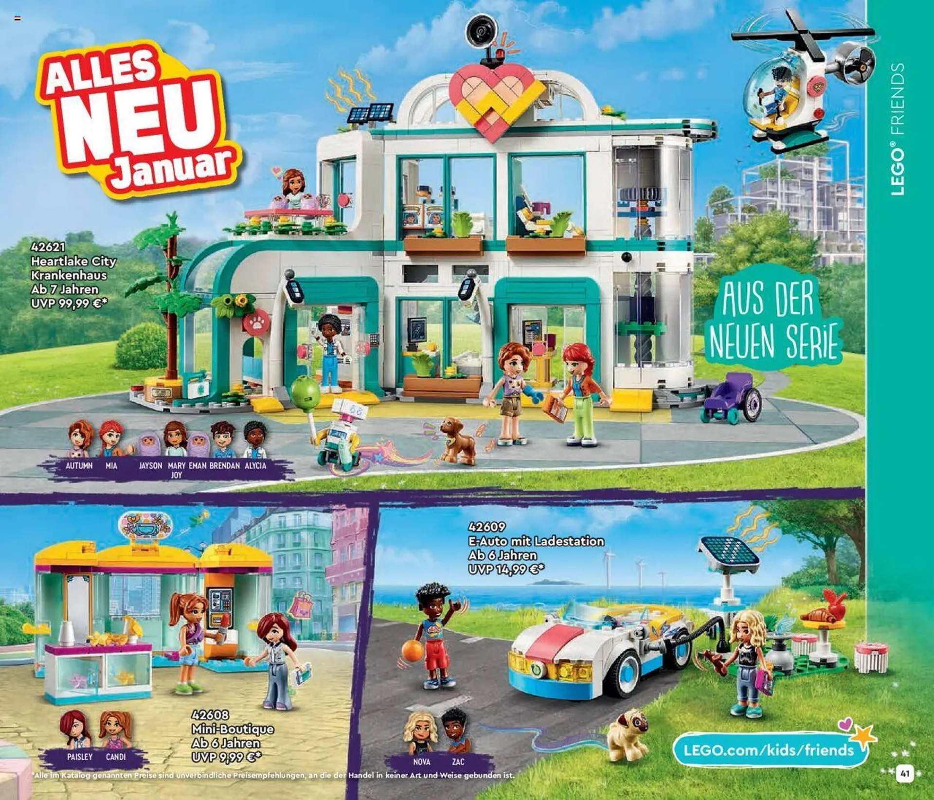 Lego Flugblatt von 4. Jänner bis 30. Juni 2024 - Flugblätt seite  41