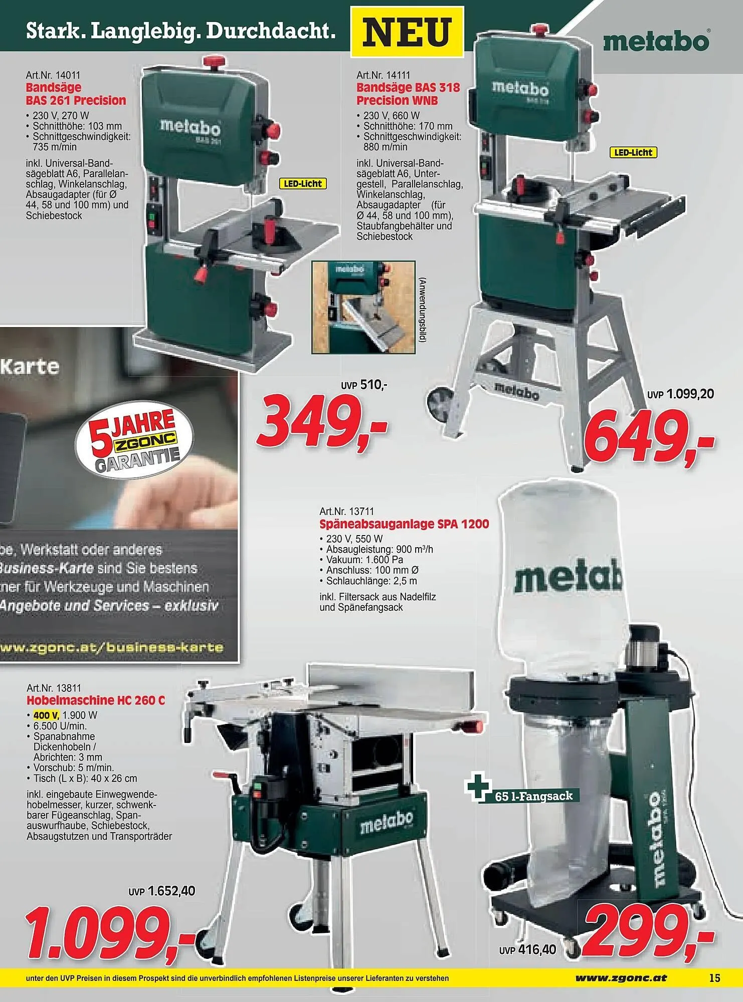 Zgonc Flugblatt von 1. Jänner bis 26. Jänner 2026 - Flugblätt seite  15