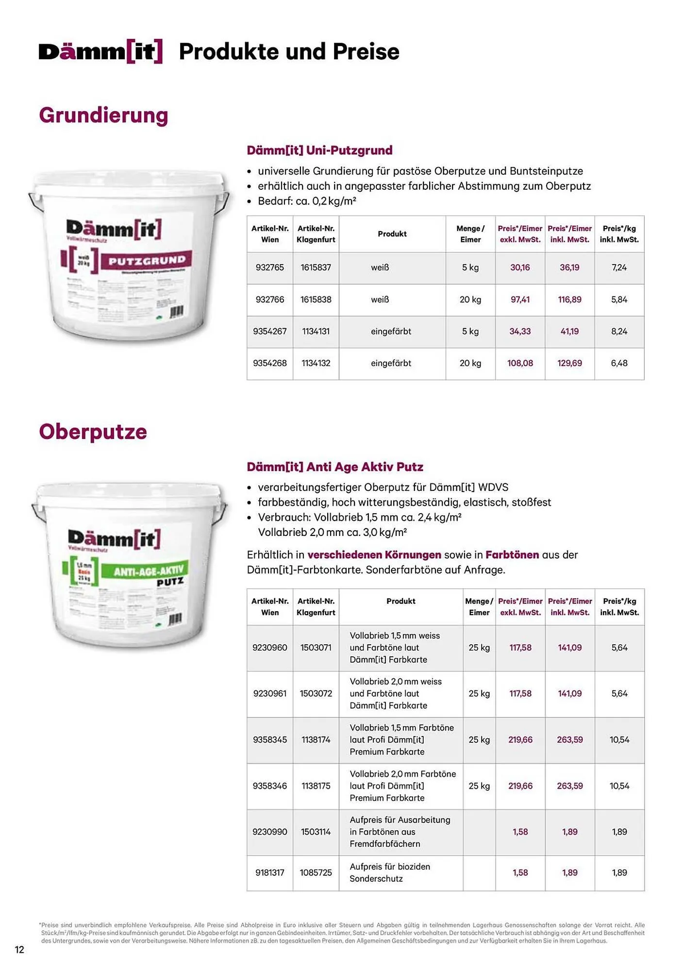 Lagerhaus Graz Land Flugblatt von 22. März bis 31. Dezember 2025 - Flugblätt seite  12
