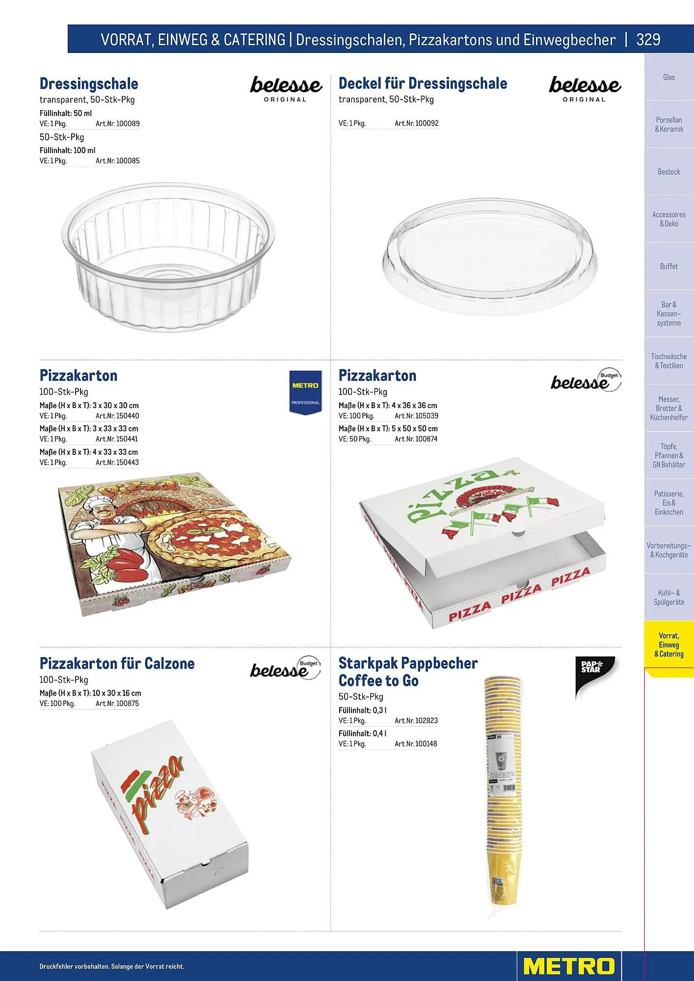 Metro Flugblatt von 25. März bis 31. Dezember 2026 - Flugblätt seite  329
