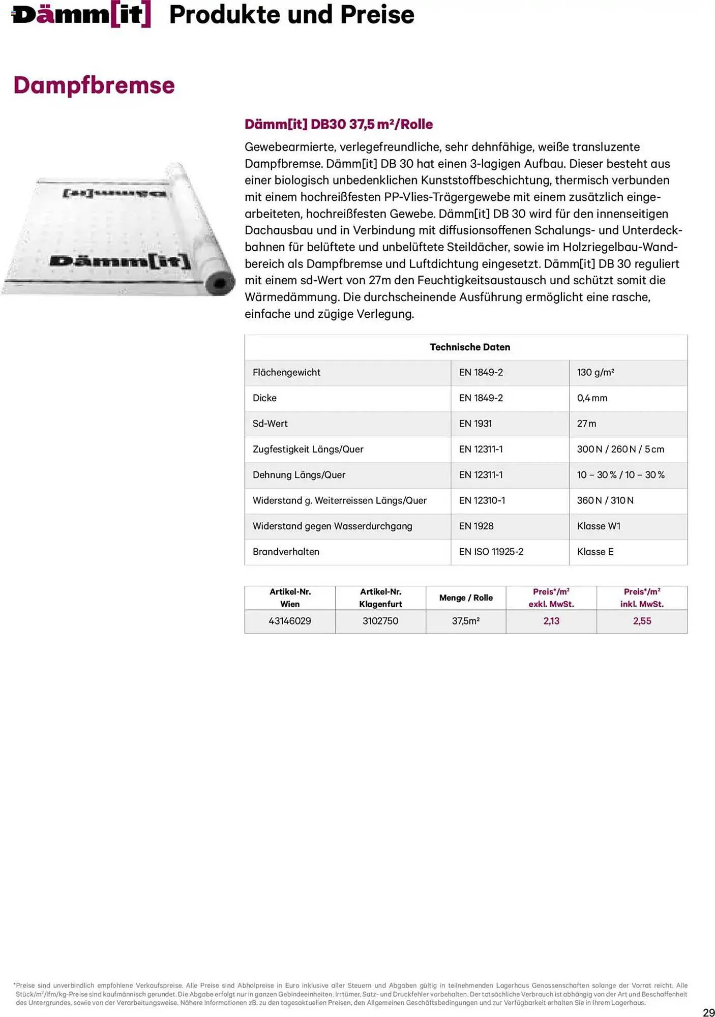 Lagerhaus Flugblatt von 8. Jänner bis 31. Dezember 2025 - Flugblätt seite  29