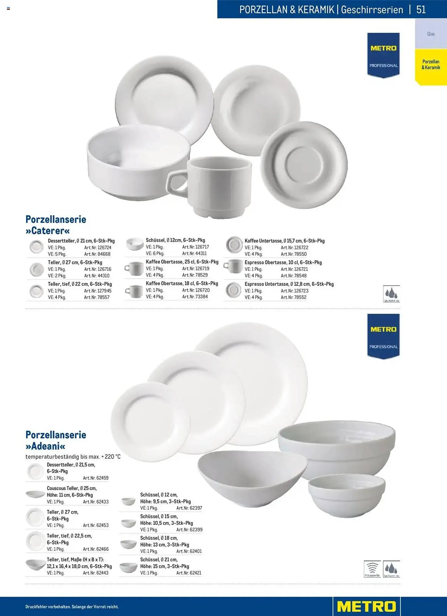 Metro Flugblatt von 2. Dezember bis 31. Dezember 2025 - Flugblätt seite  51