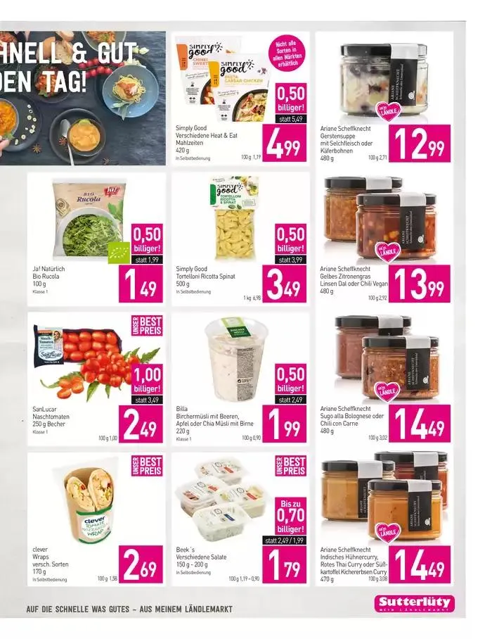 Sutterlüty flugblatt von 16. Jänner bis 22. Jänner 2025 - Flugblätt seite 11