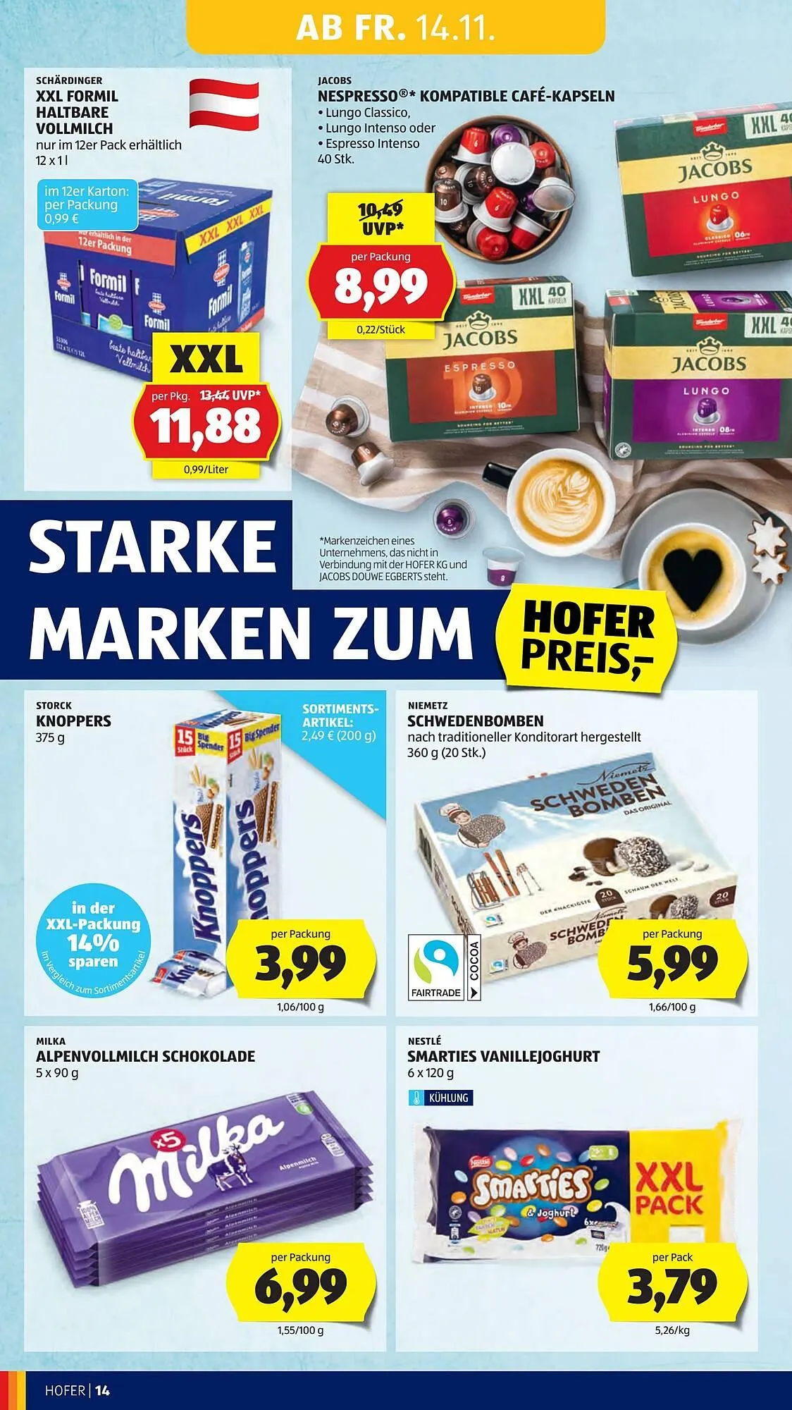 Hofer Flugblatt von 14. November bis 20. November 2025 - Flugblätt seite  16