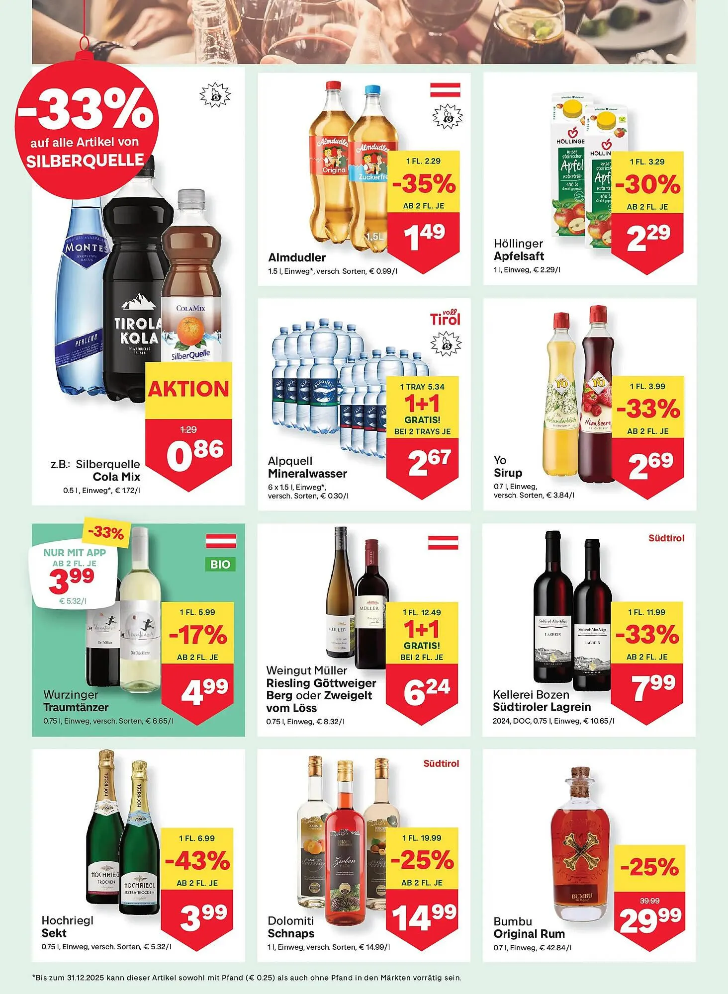 MPreis Flugblatt von 4. Dezember bis 10. Dezember 2025 - Flugblätt seite  10