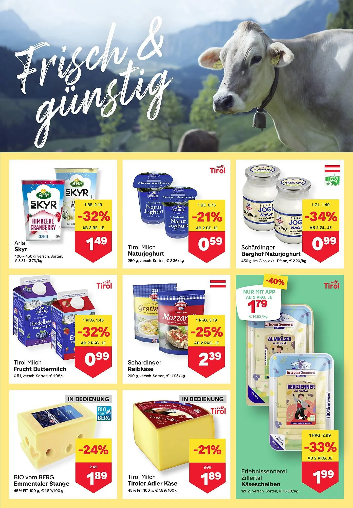 MPreis Flugblatt von 29. Jänner bis 4. Februar 2026 - Flugblätt seite  5