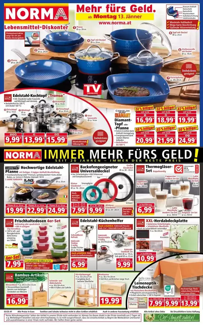 Unsere besten Schnäppchen von 13. Jänner bis 17. Jänner 2025 - Flugblätt seite  1