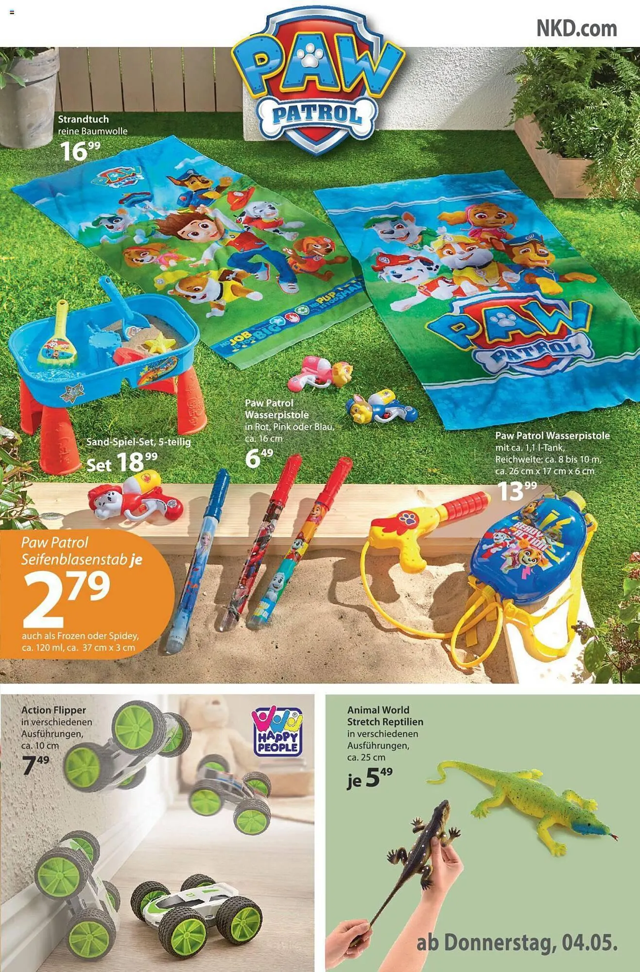 NKD Flugblatt von 4. Mai bis 31. Juli 2023 - Flugblätt seite 13