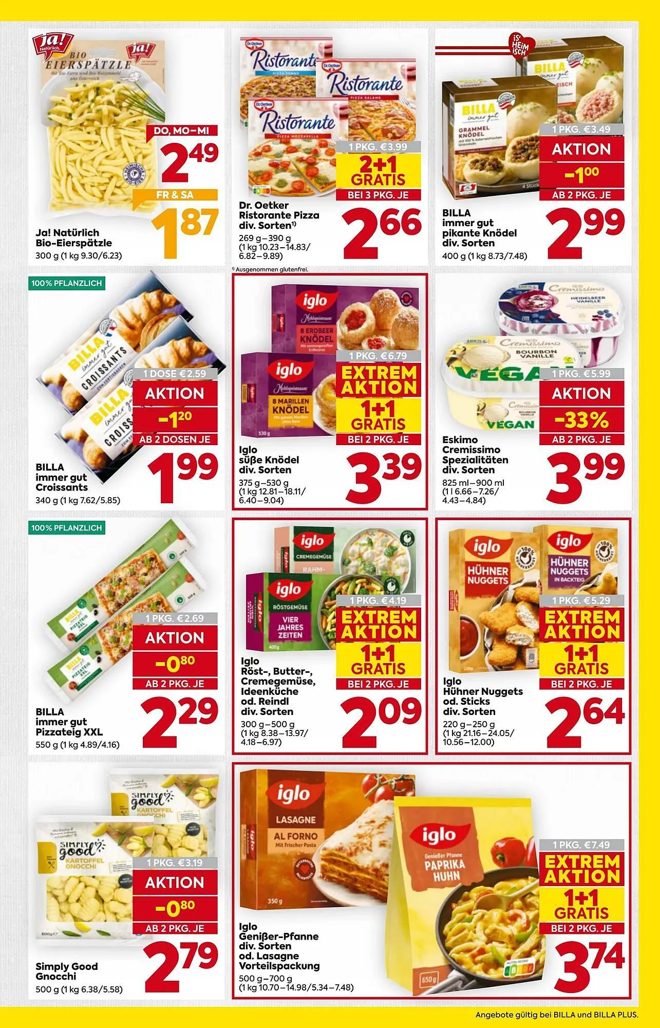 Billa Flugblatt von 2. Jänner bis 7. Jänner 2026 - Flugblätt seite  13